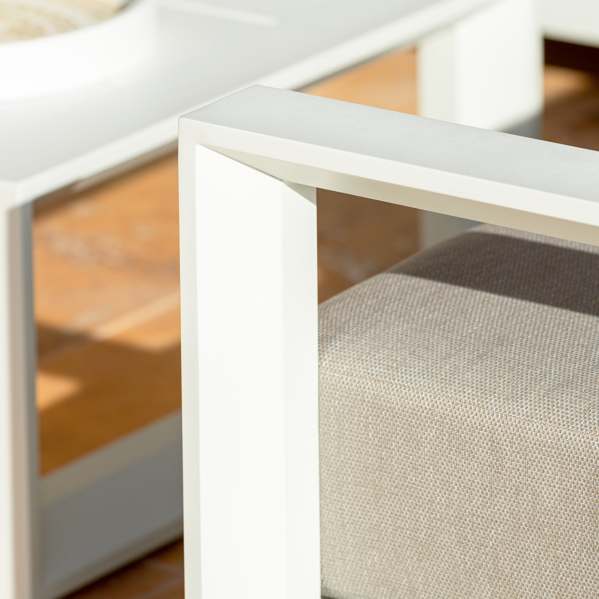 Salon de jardin d'angle Elba - 5 places - Mobellia