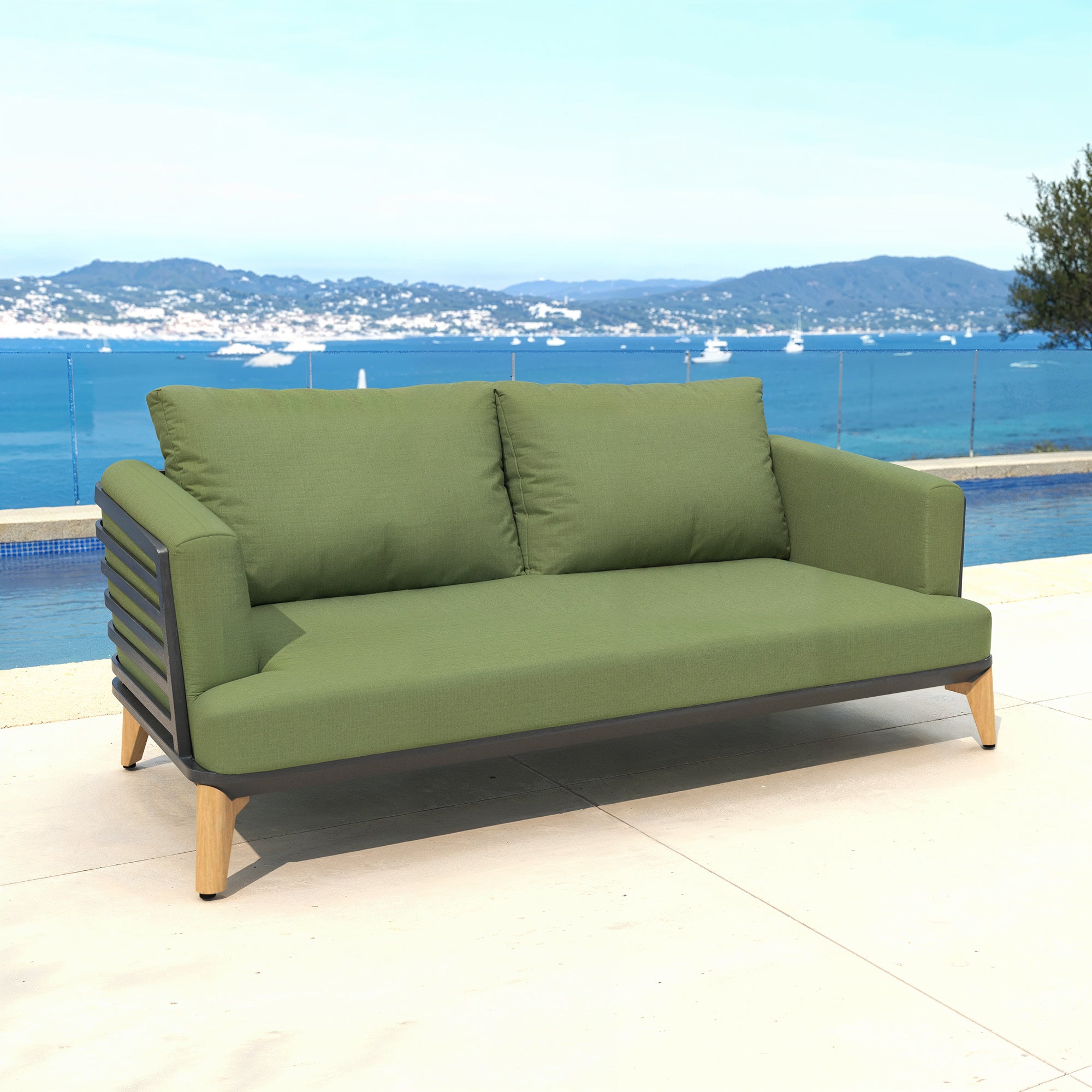 Sofá de jardín 2 plazas Montecarlo