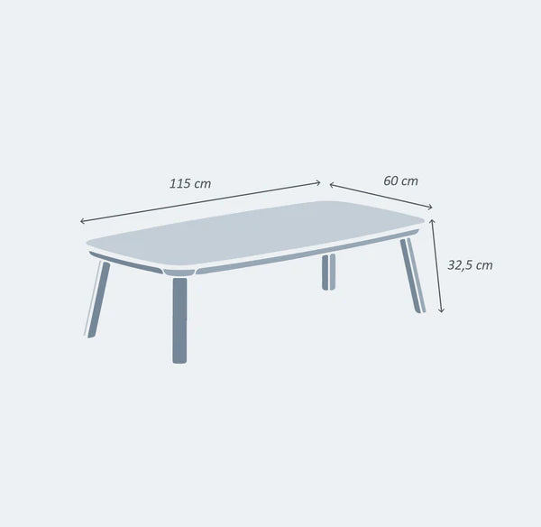 Gartenmöbel-Set Amalfi - 4 Personen (UK)
