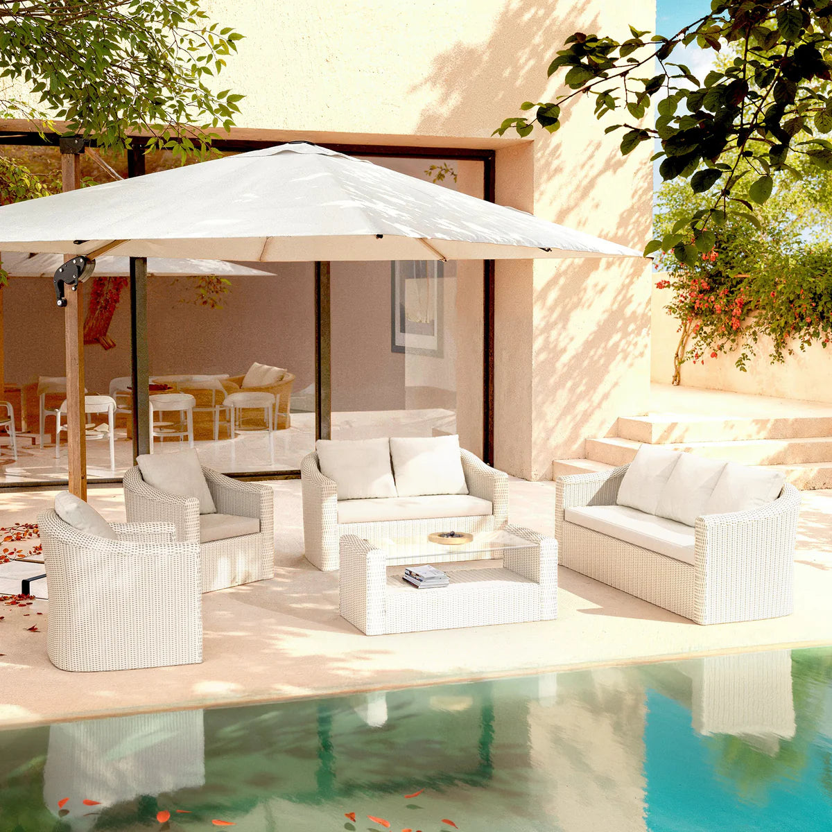 Conjunto de jardín Calvi - 7 plazas (UK)