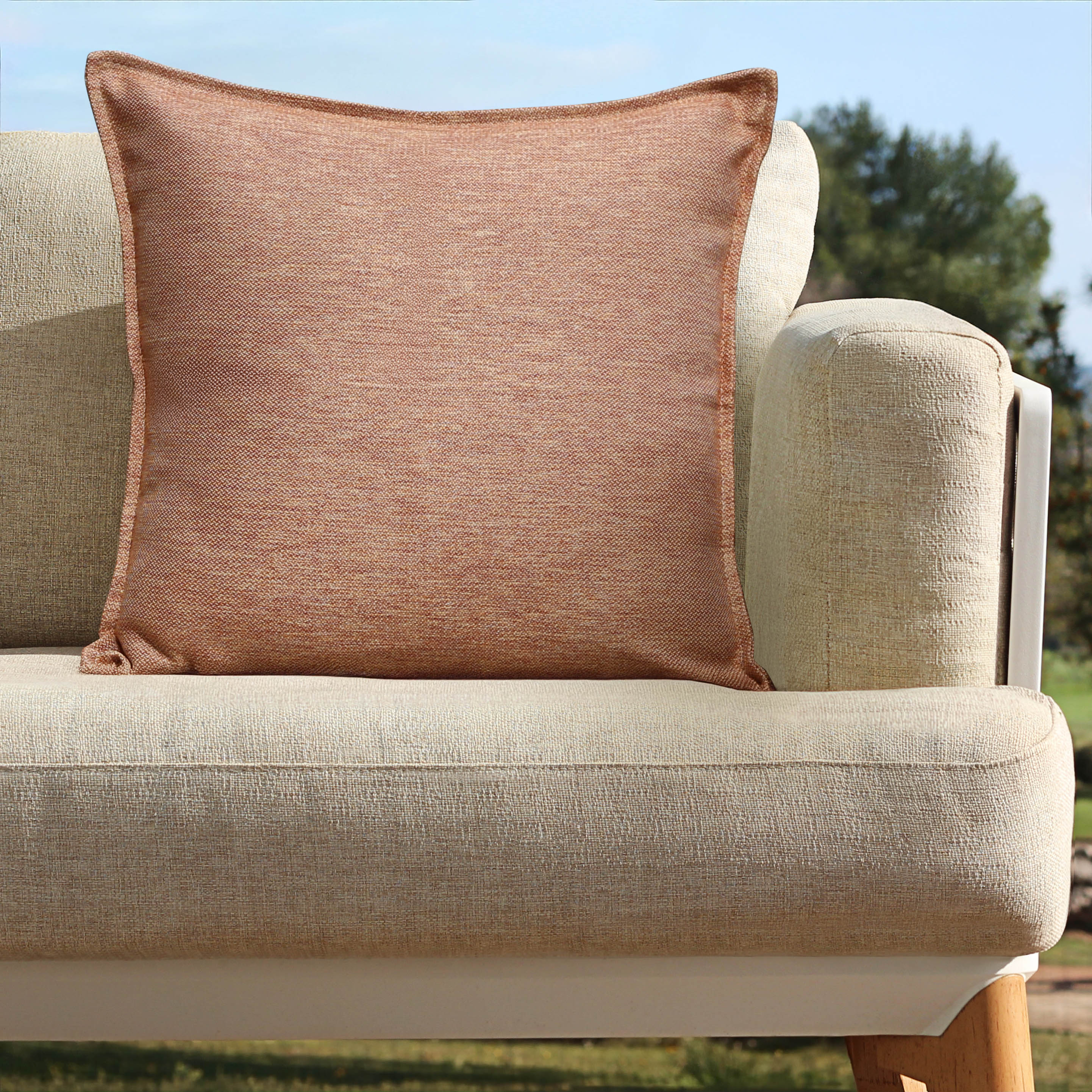 Coussin déco d'extérieur Kalena 45x45 cm