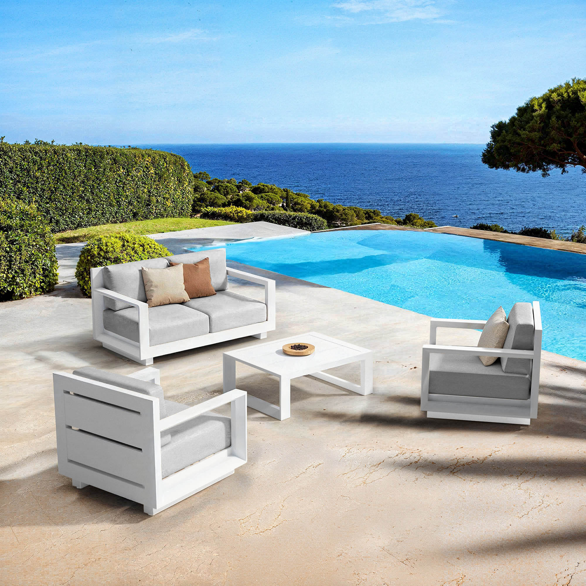 Salon de jardin Elba - 4 places