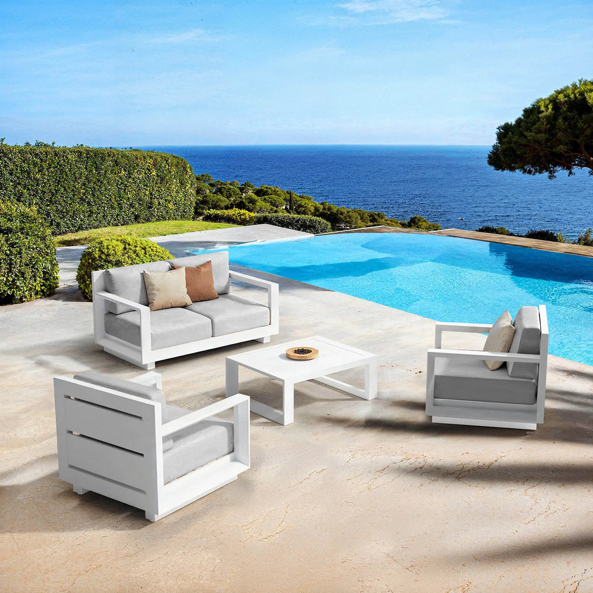 Salotto da giardino Elba - 4 posti (UK)