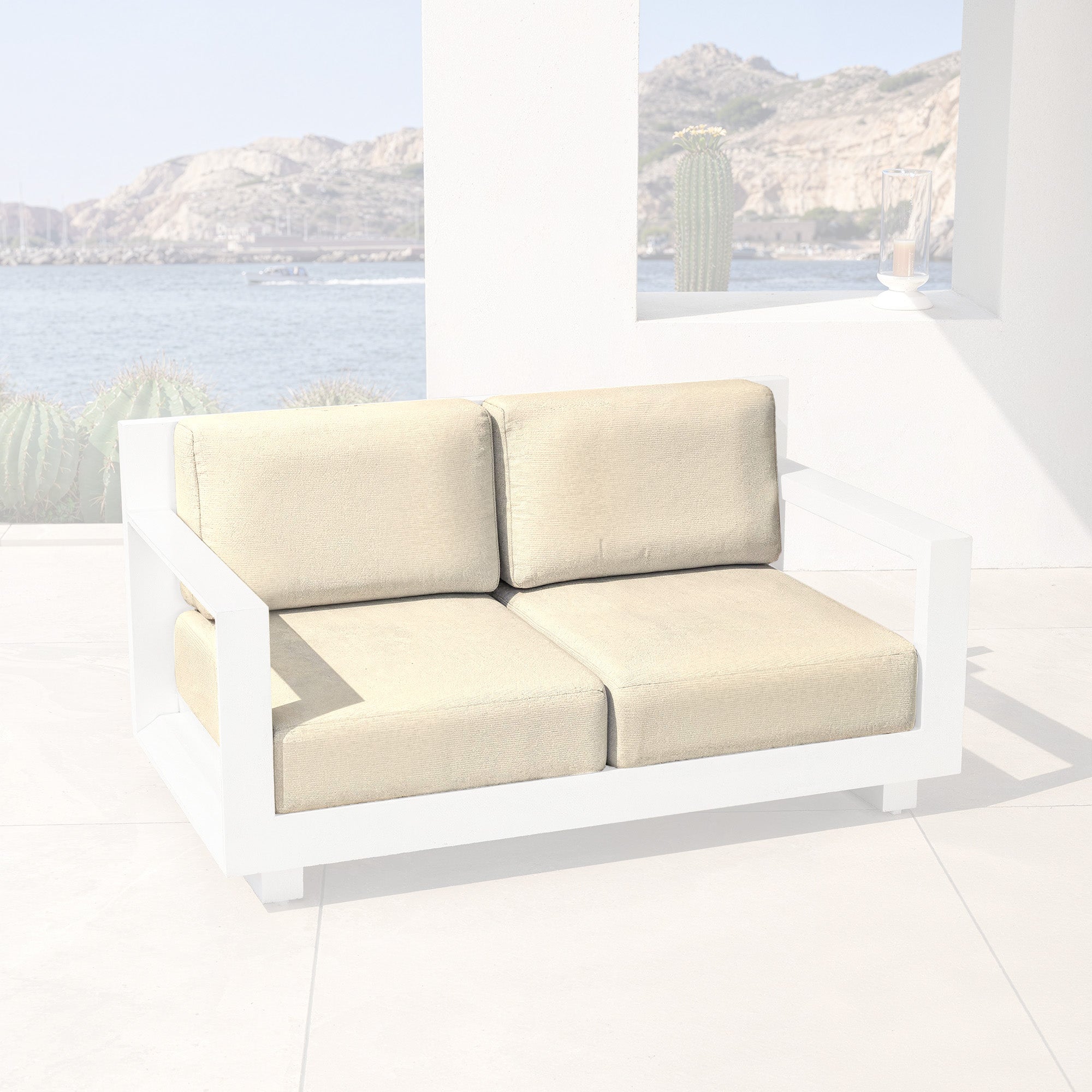 Housses de coussins pour canapé 2 places Elba