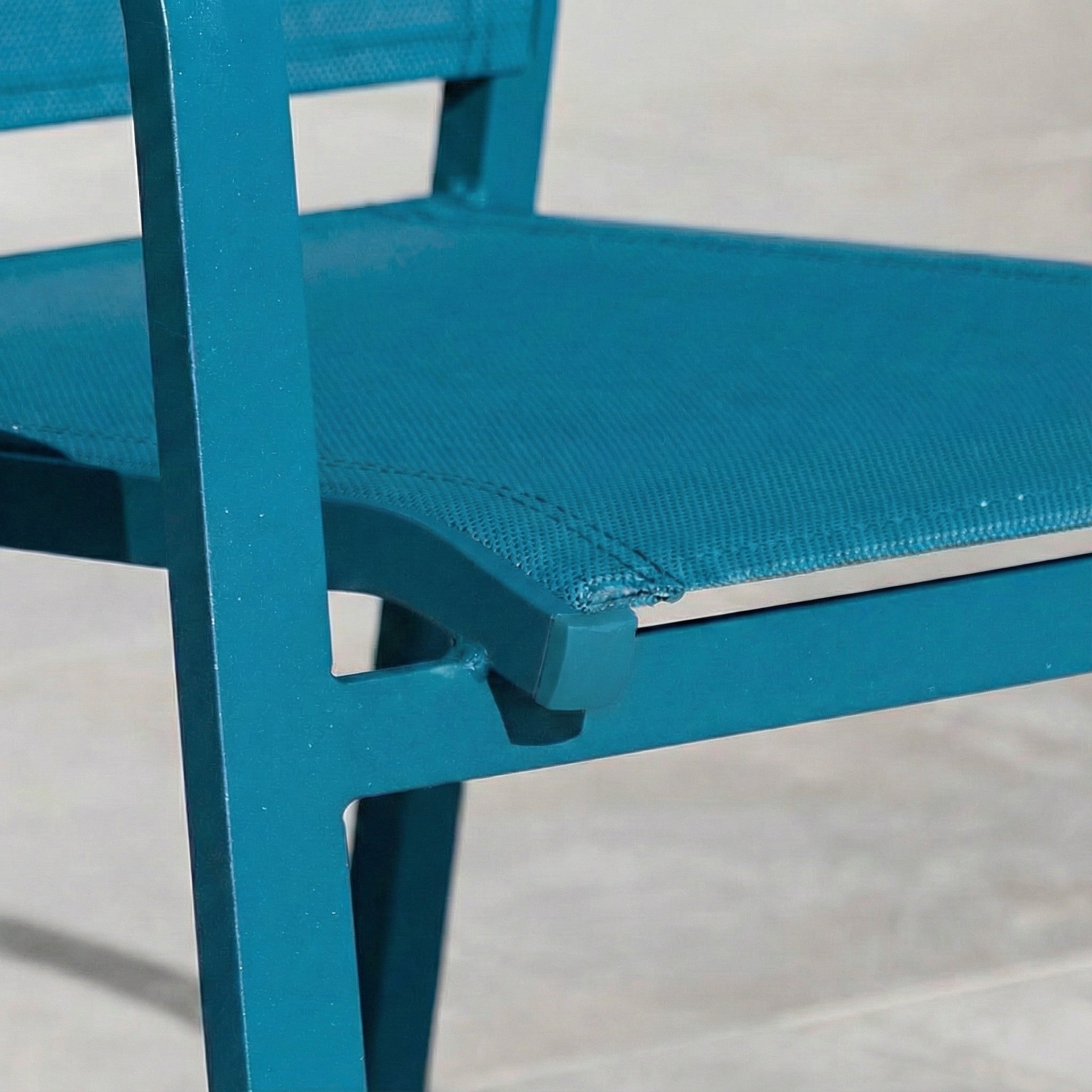 Fauteuil de jardin alu empilable Murano