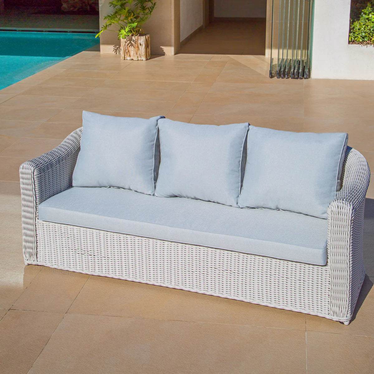 3-Sitzer Garten-Sofa Calvi (UK)