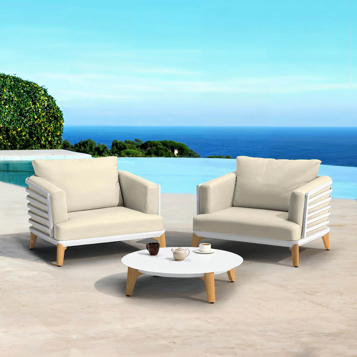 Lounge-set Monte Carlo - 2 Plätze (UK)