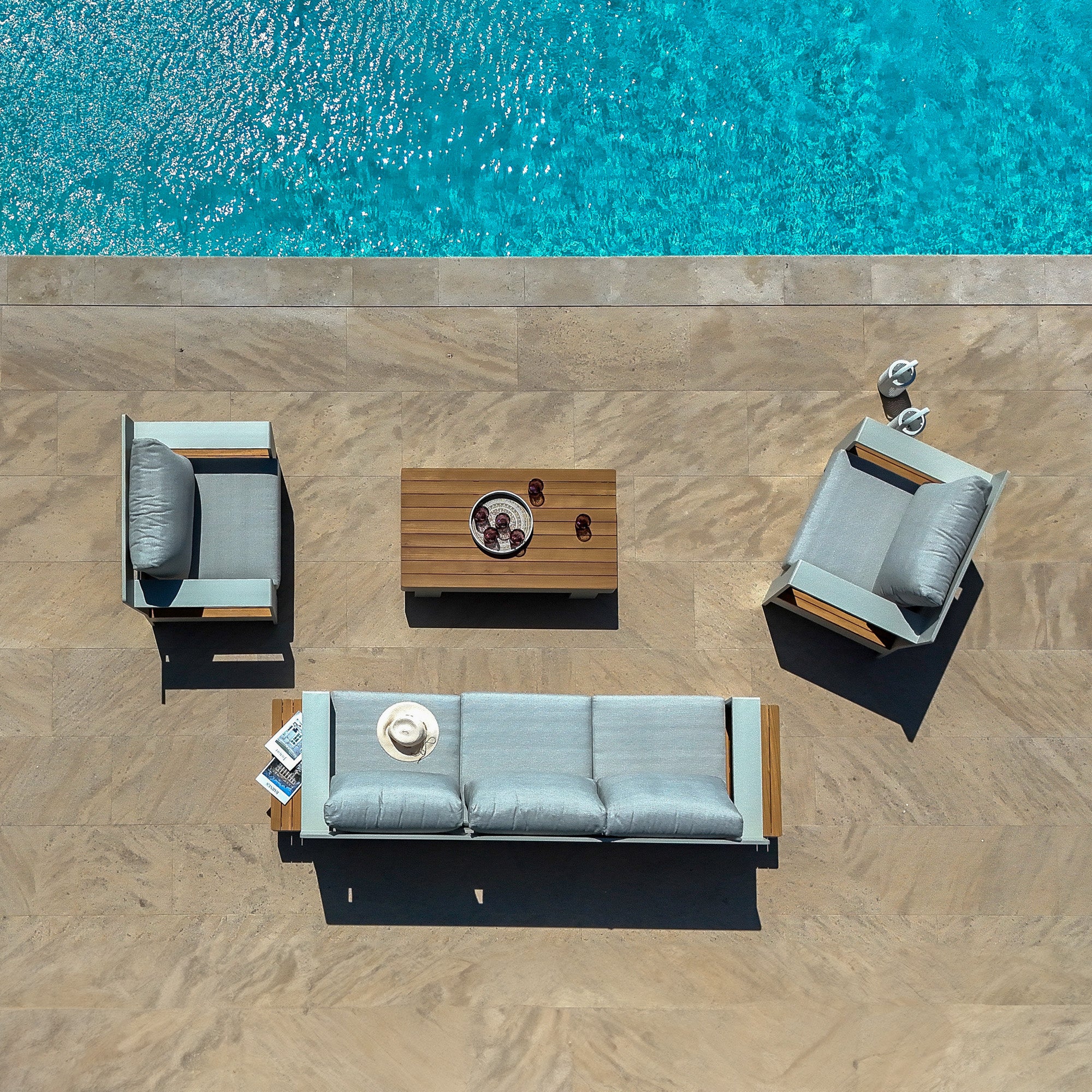 Conjunto de jardim Antibes - 5 lugares