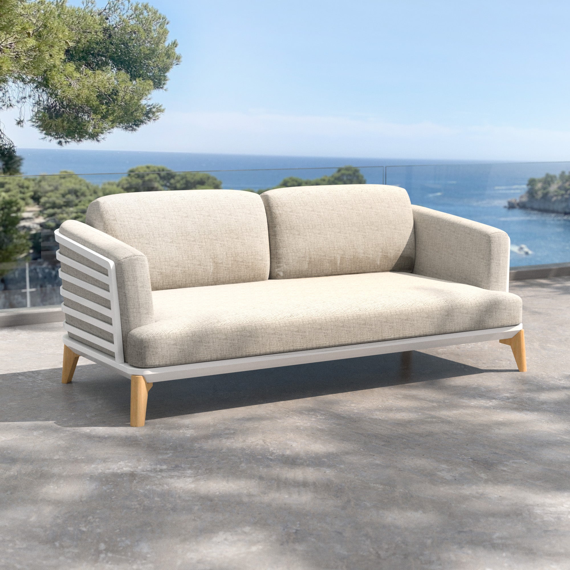Salon de jardin Monte Carlo - 9 places