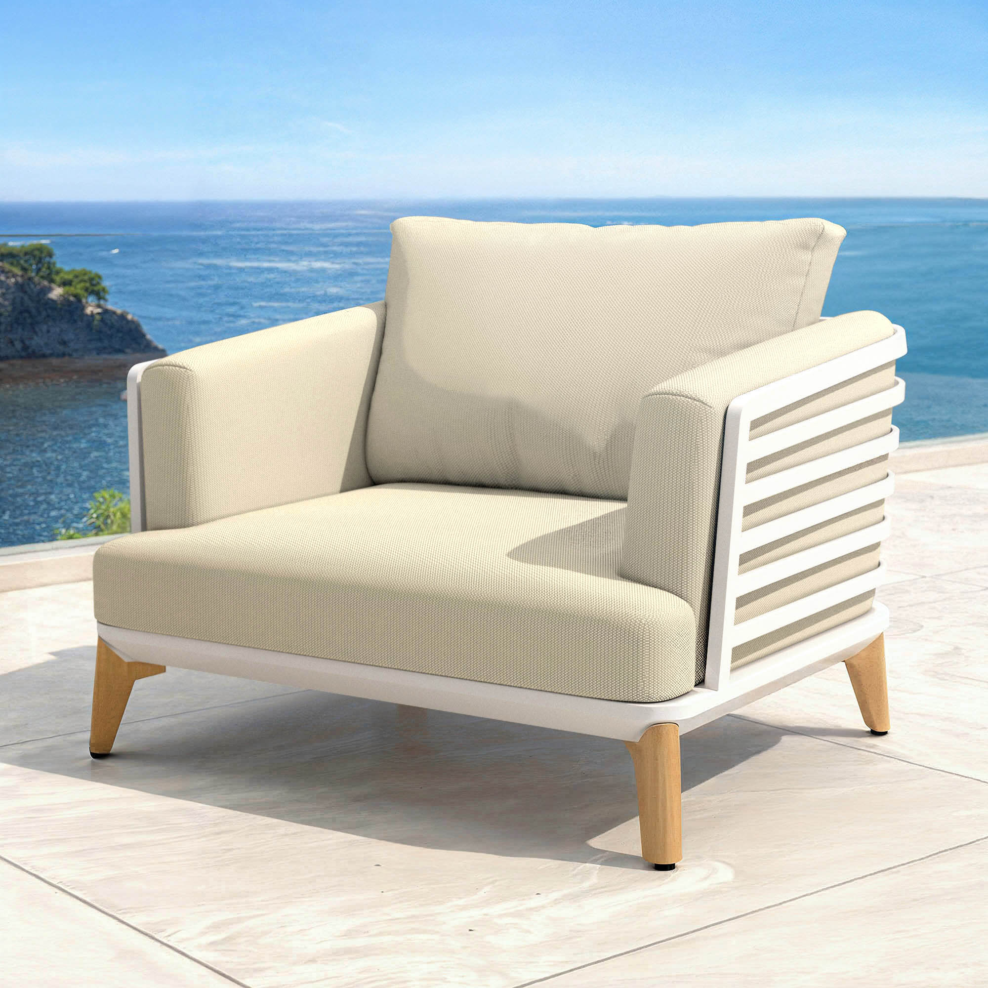 Salon de jardin Monte Carlo - 9 places
