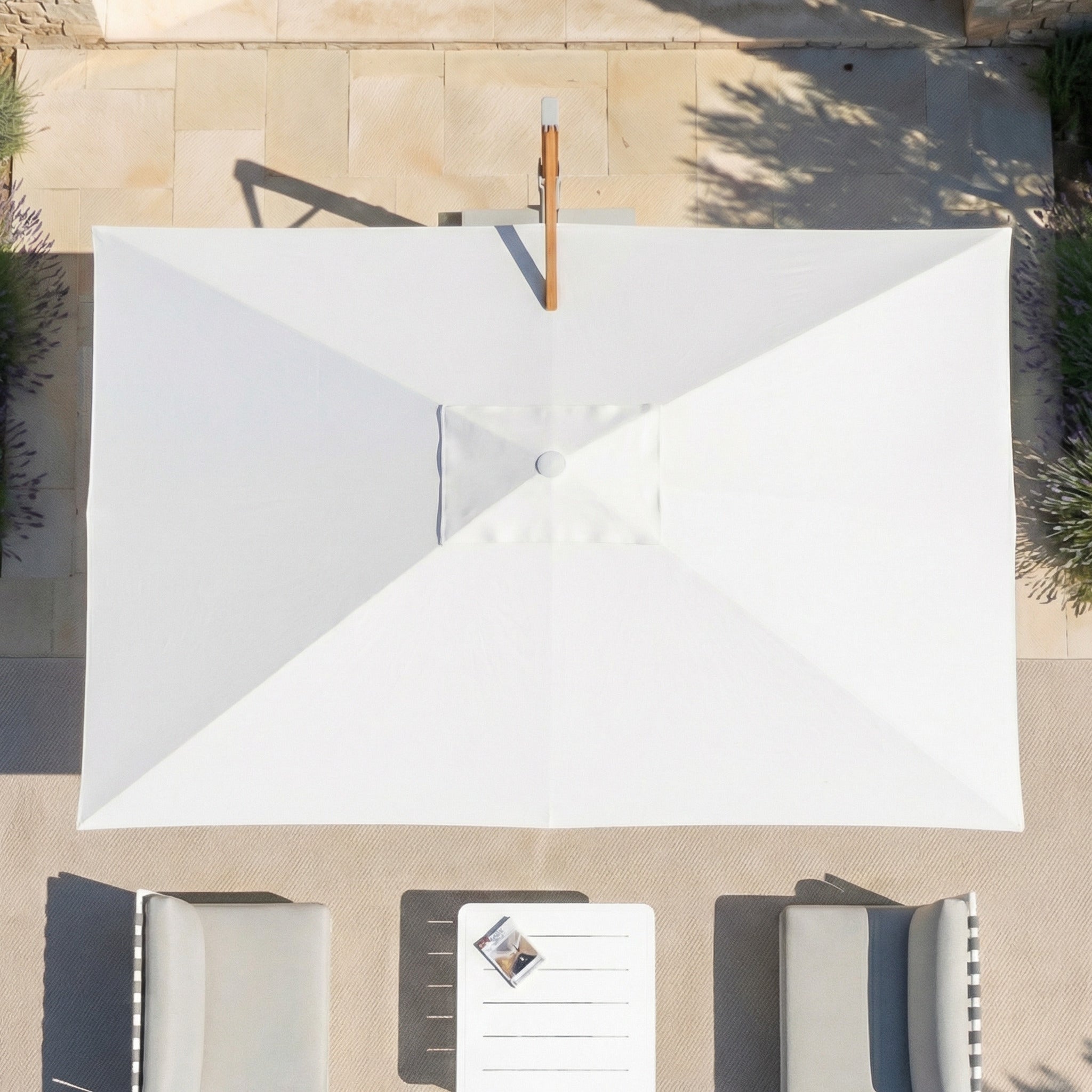 Elyra professional offset parasol (3×4 m)