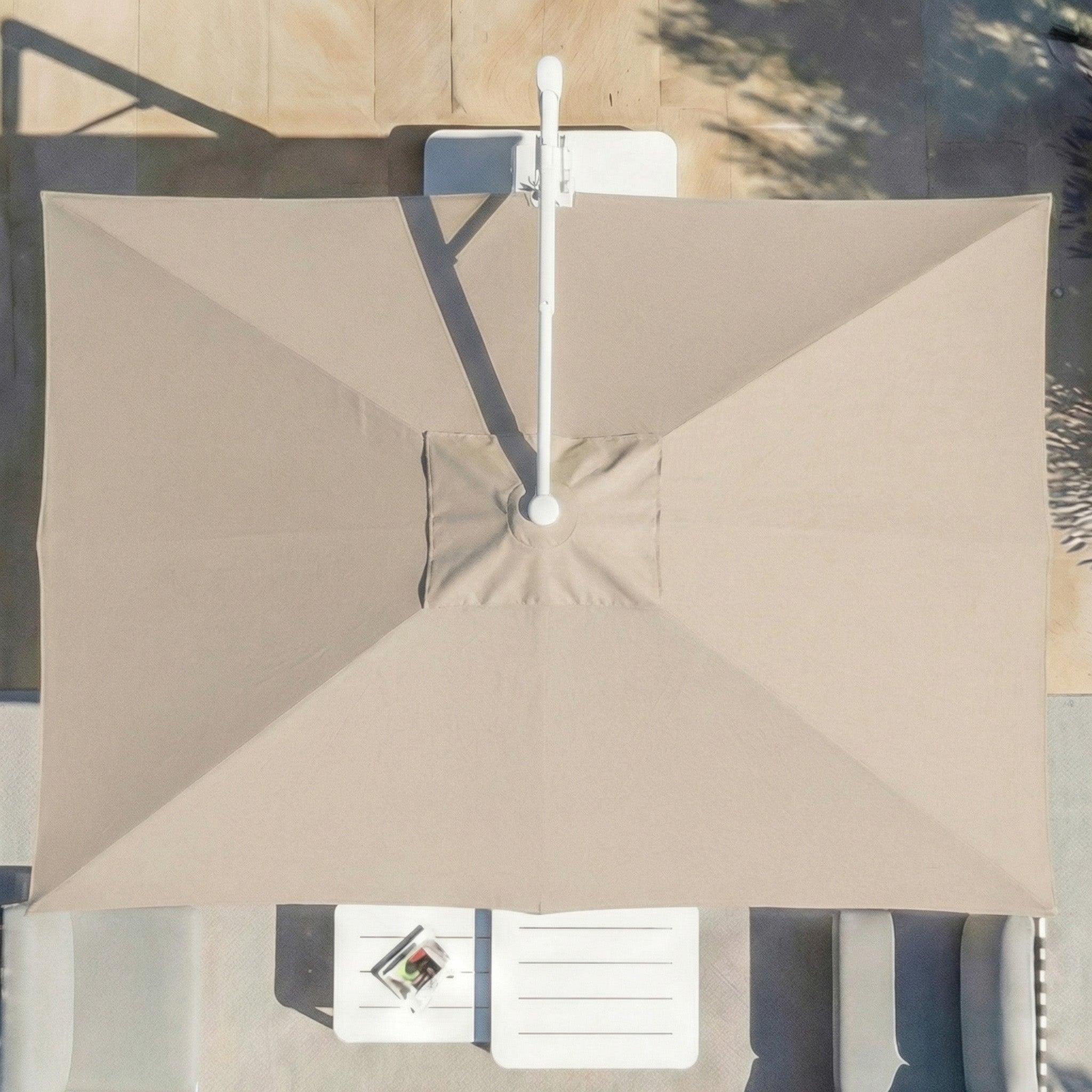 Elyra professional offset parasol (3×4 m)