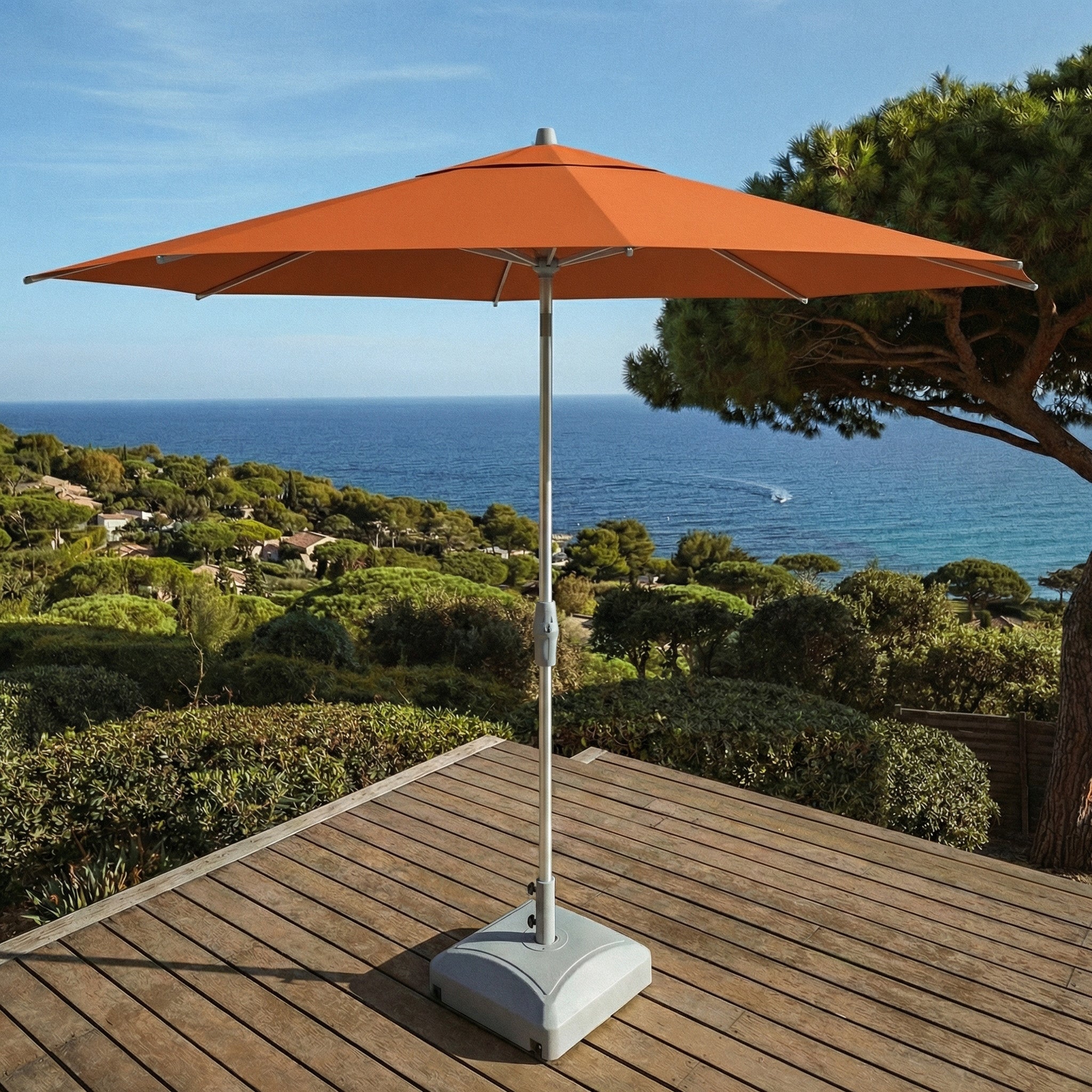 Parasol profesional redondo Elyra (D3,3m)