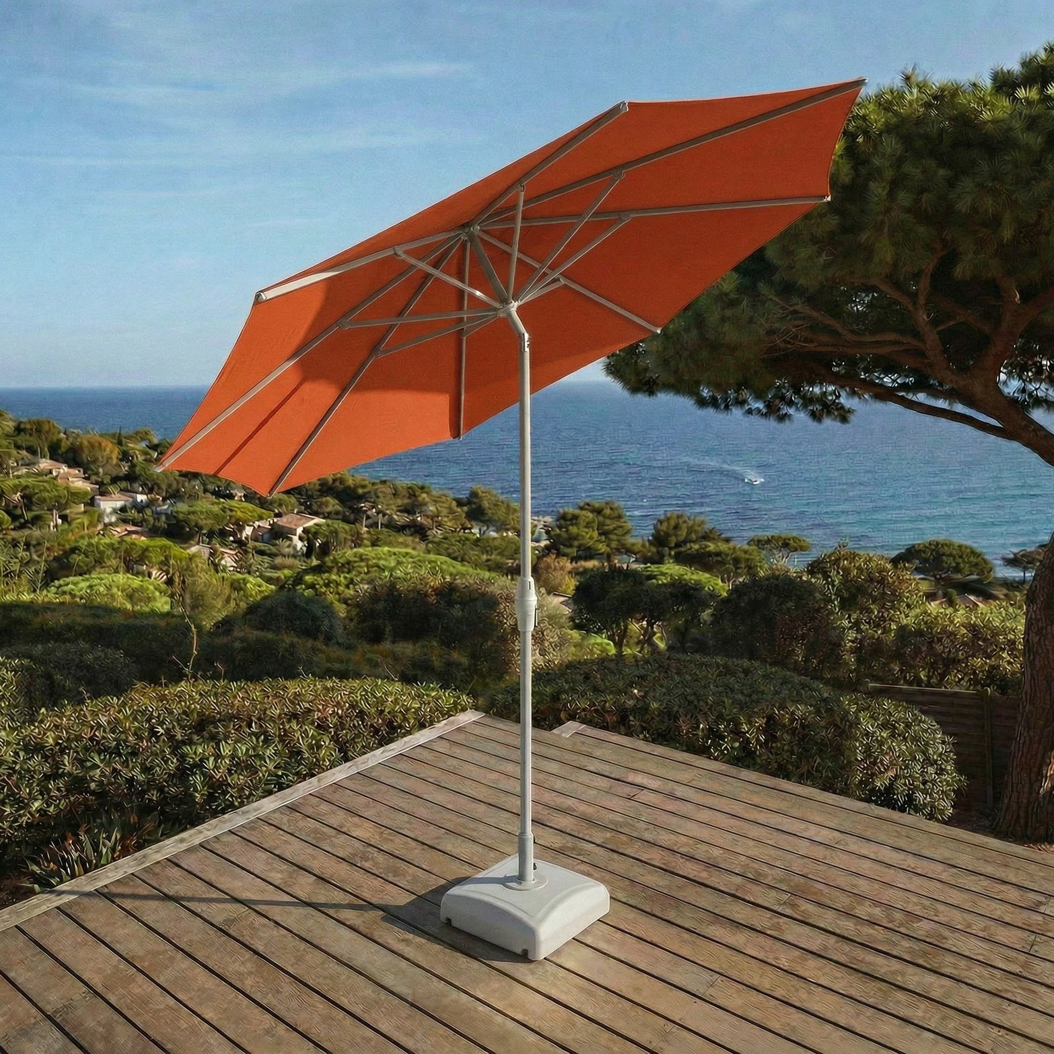 Profi-Sonnenschirm rund Elyra (Ø 3,3 m)