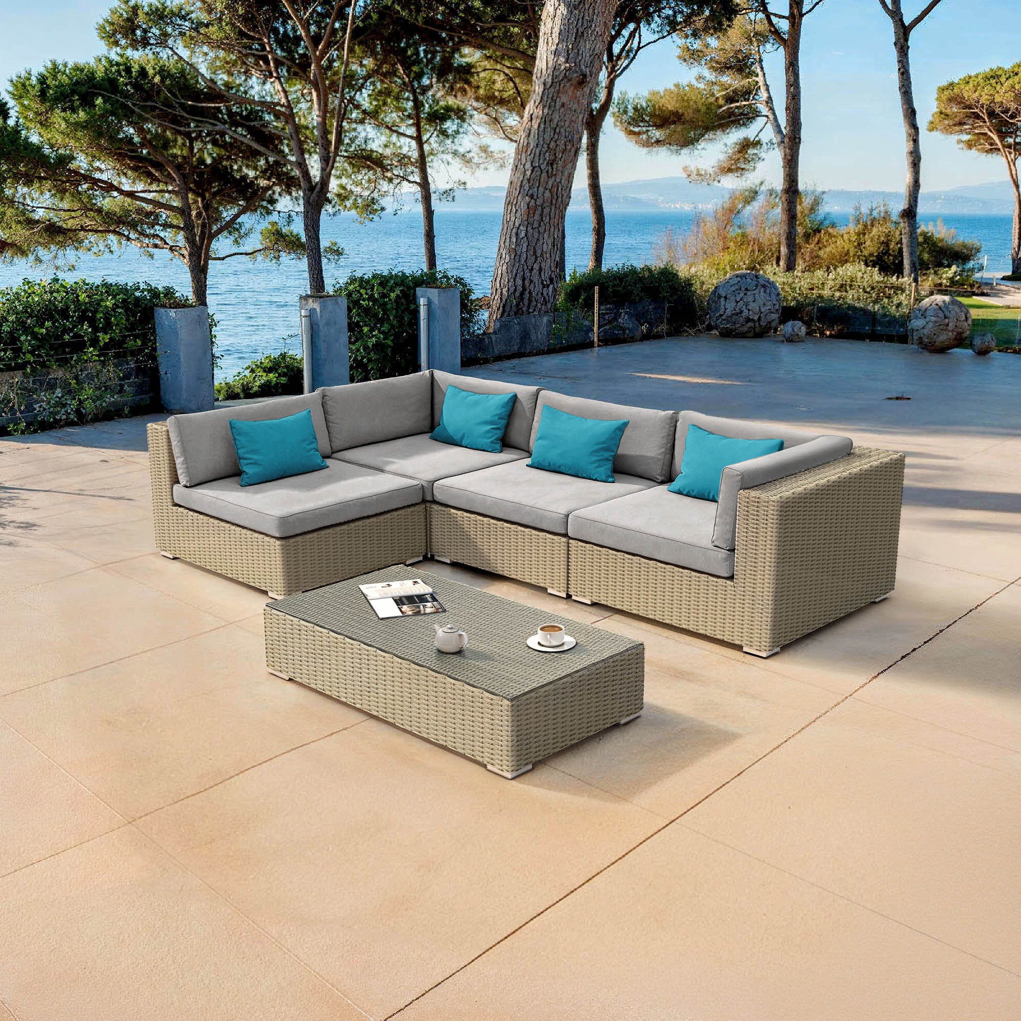 Salon de jardin Palma - 4 places