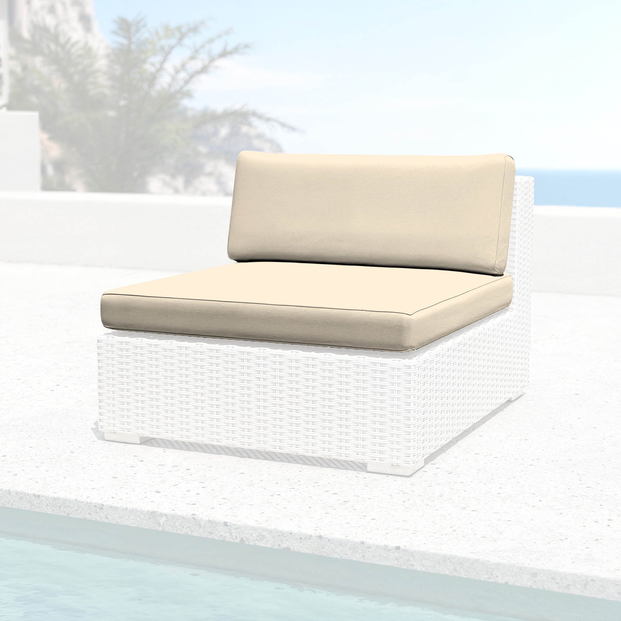 Housses de coussins pour chauffeuse Palma