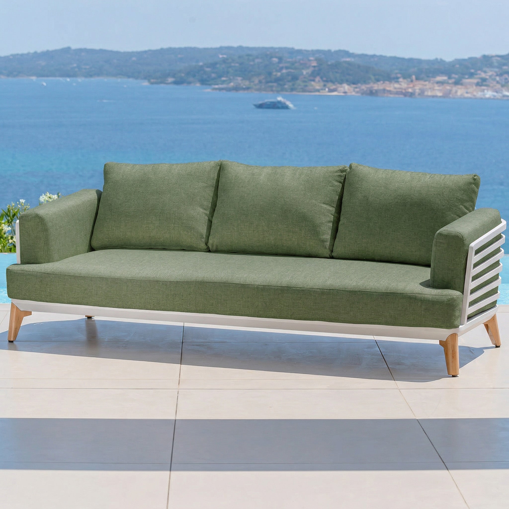 Kissenbezüge für 3-Sitzer-Sofa Monte Carlo