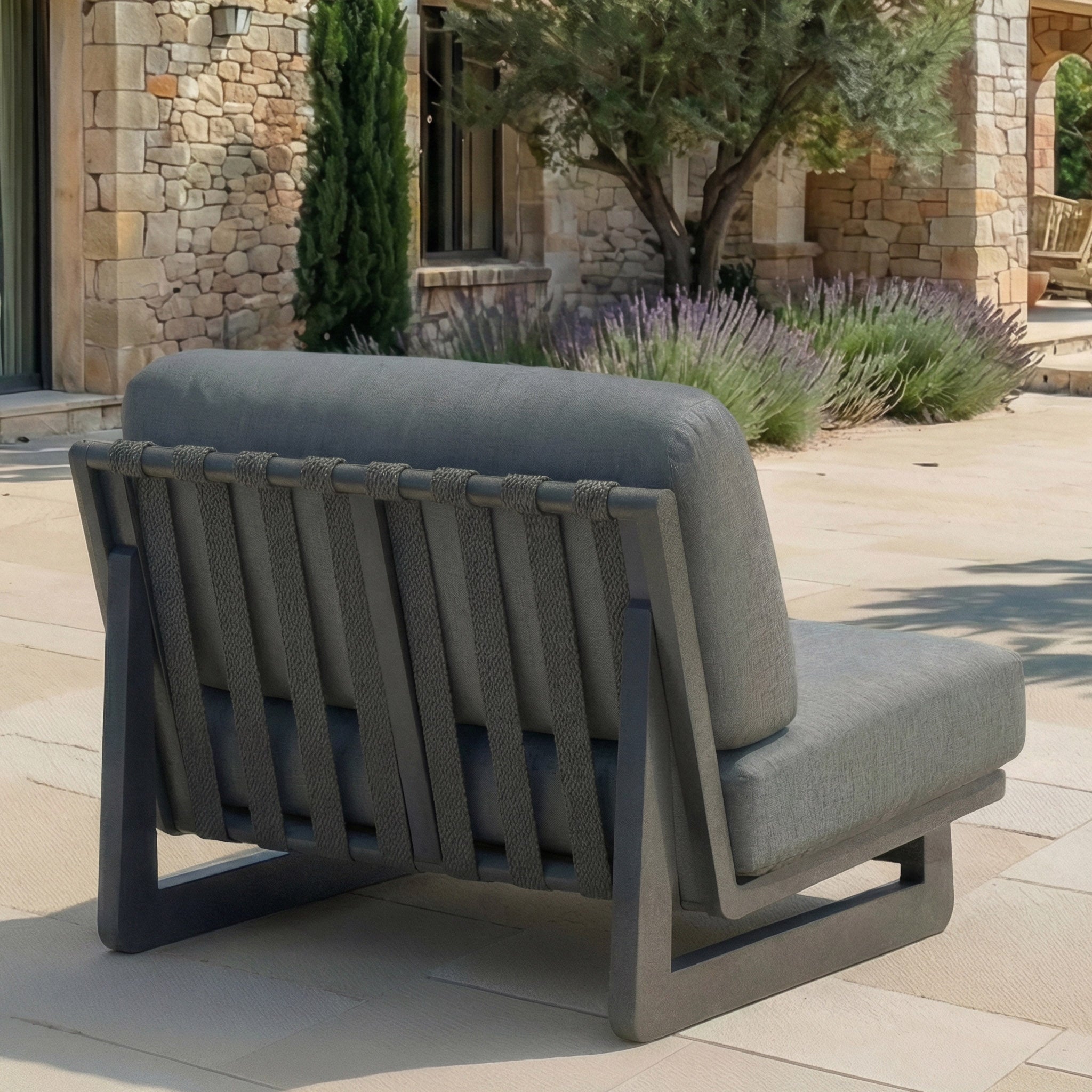 Conjunto de jardim de canto Long Beach - 6 lugares