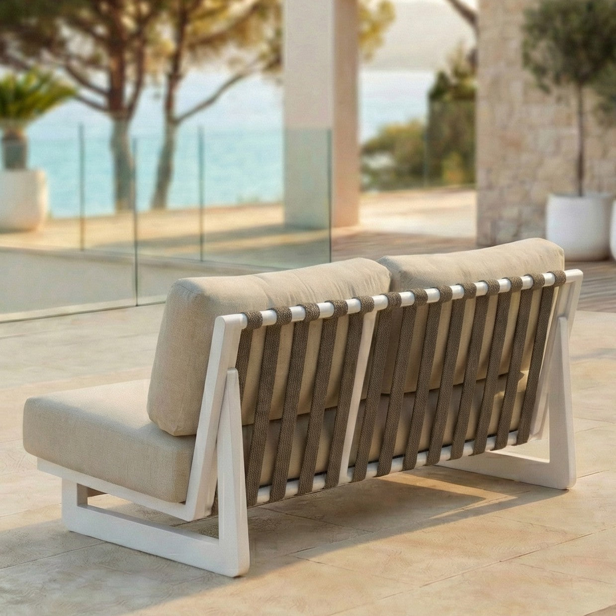 Conjunto de jardim Long Beach - 7 lugares