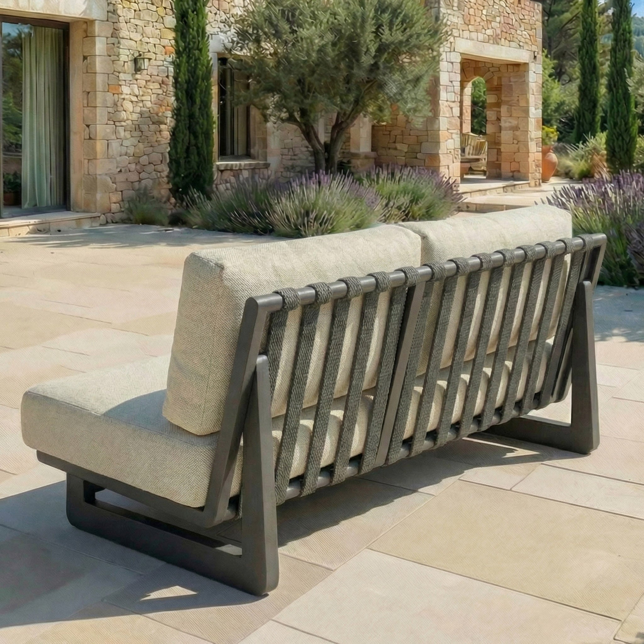 Conjunto de jardim de canto Long Beach - 6 lugares