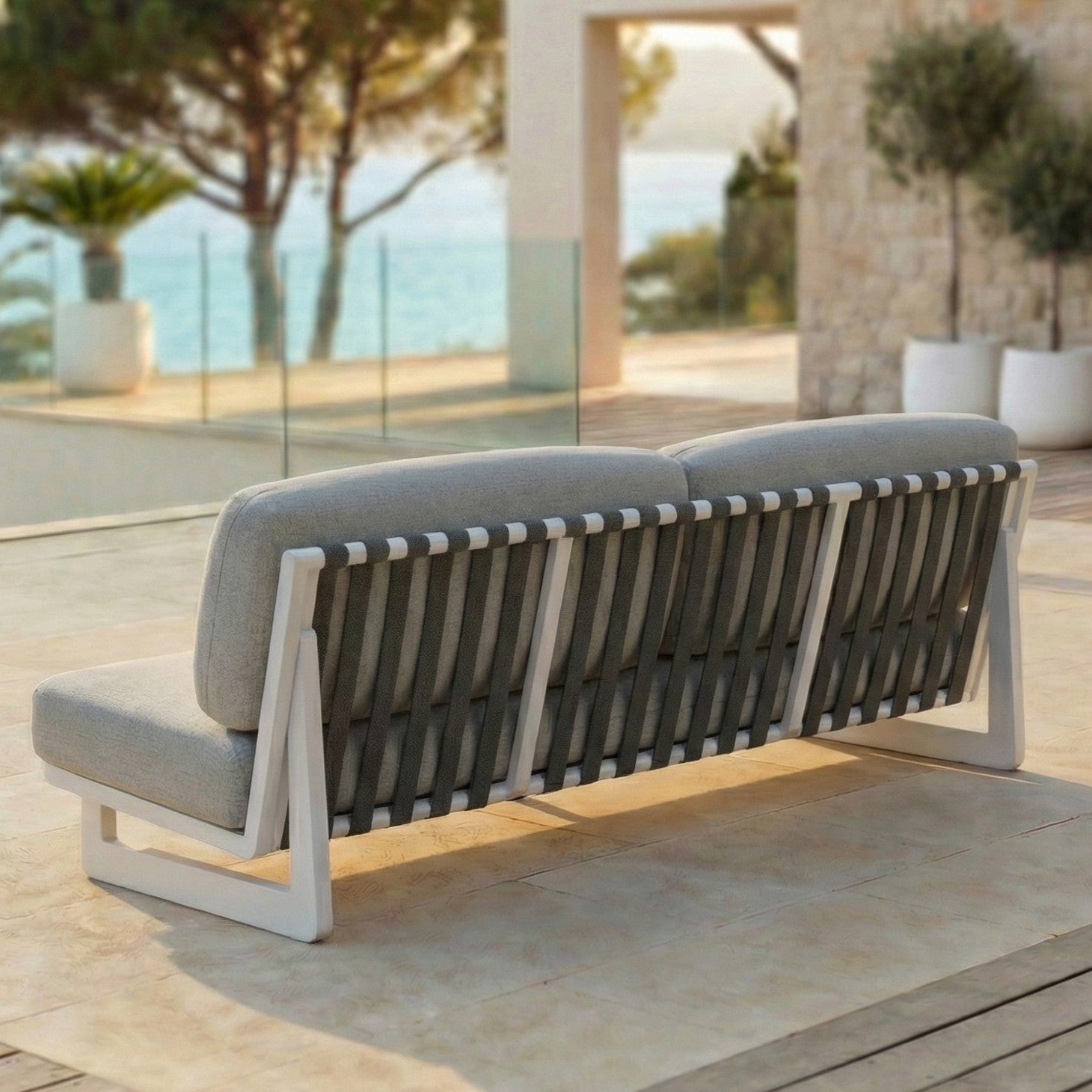 Conjunto de jardim Long Beach - 5 lugares