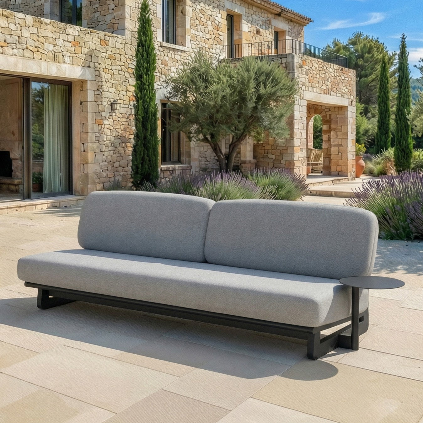 Conjunto de jardim de canto Long Beach - 7 lugares