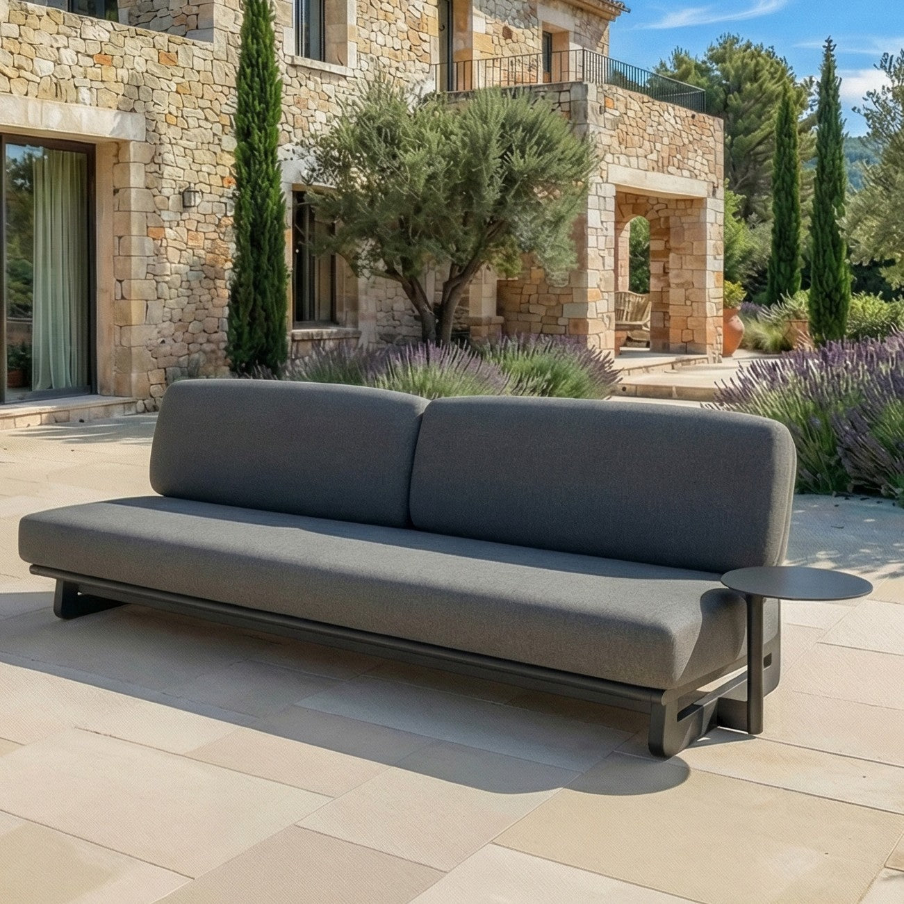 Conjunto de jardim de canto Long Beach - 7 lugares