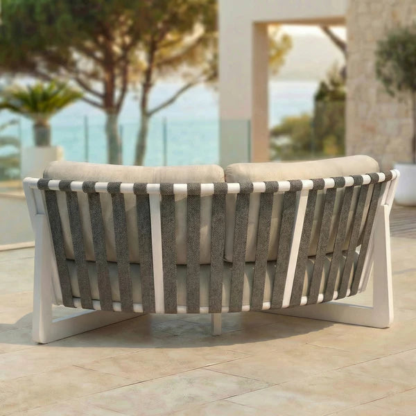 Conjunto de jardín esquinero Long Beach - 7 plazas (UK)