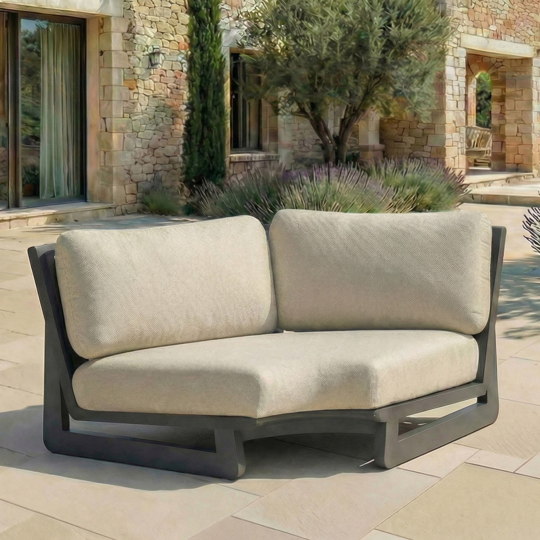 Conjunto de jardim de canto Long Beach - 5 lugares