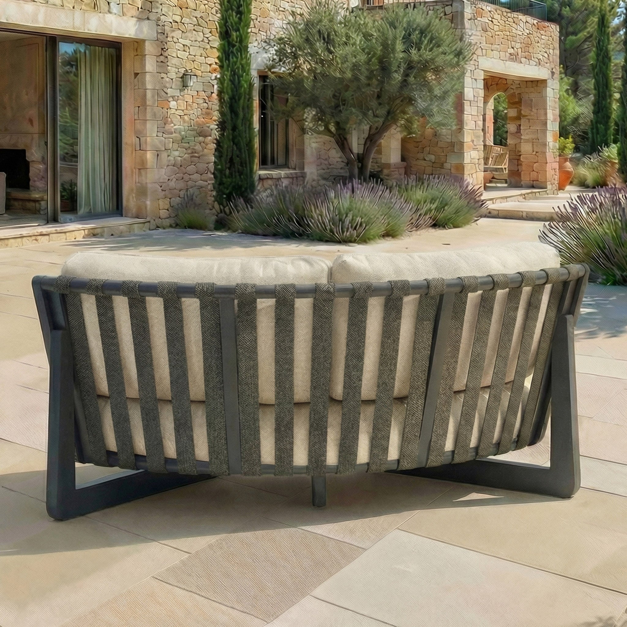 Conjunto de jardim de canto Long Beach - 5 lugares