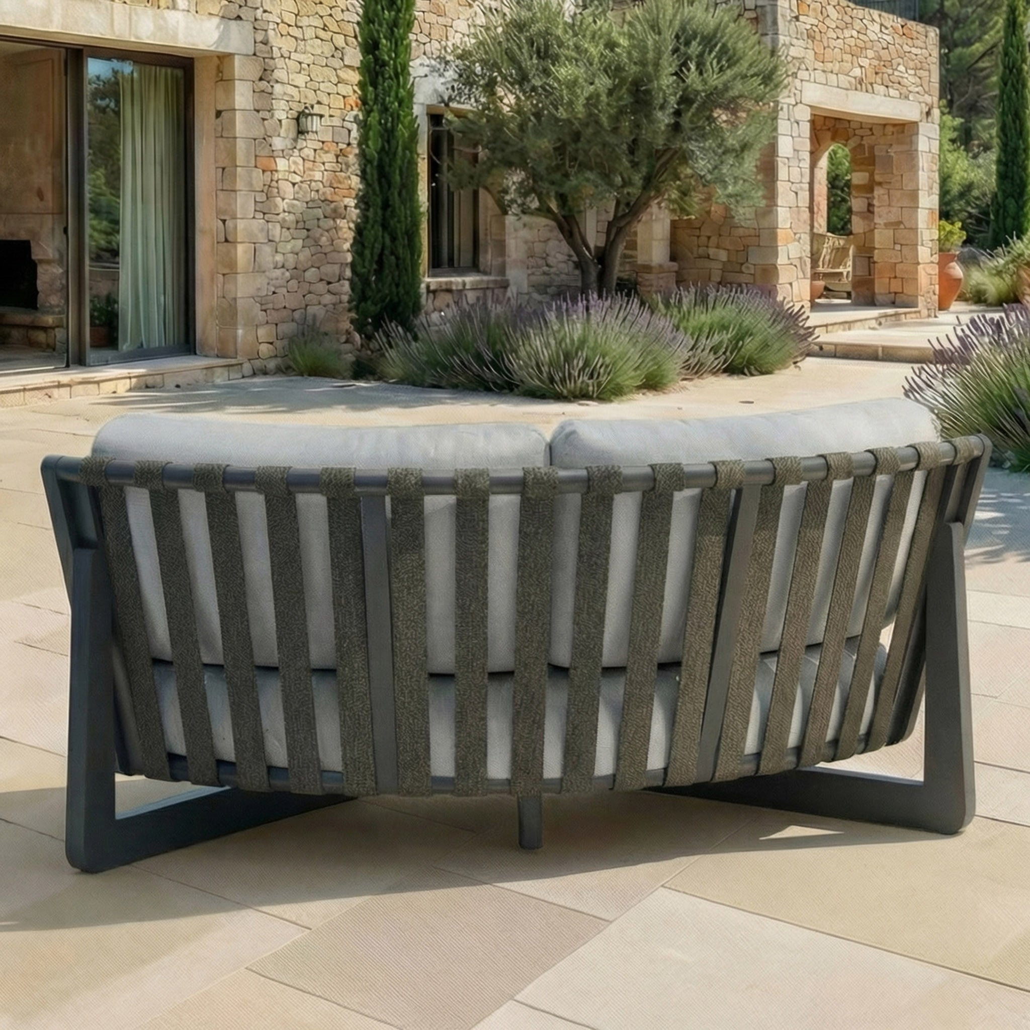 Conjunto de jardim de canto Long Beach - 5 lugares