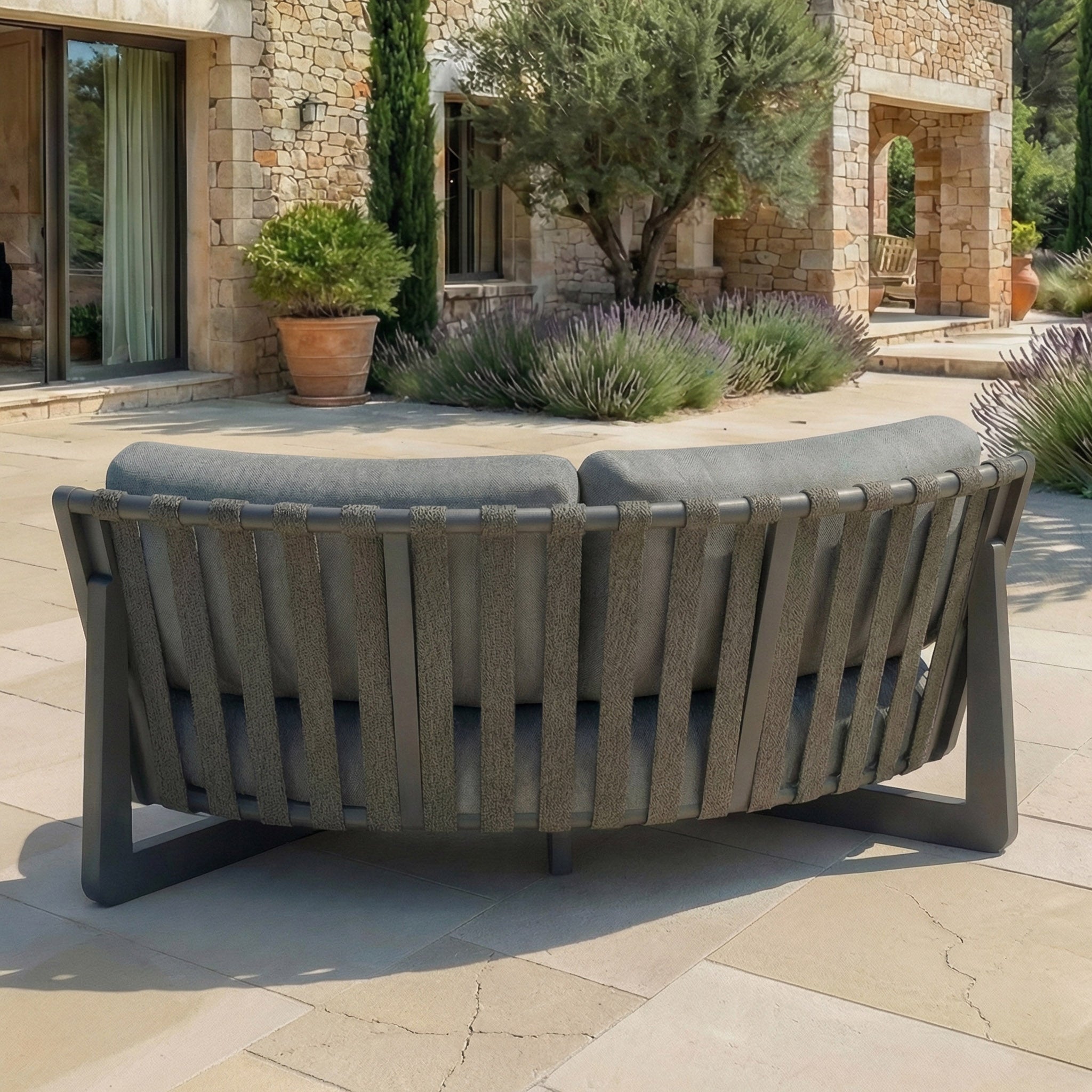 Conjunto de jardim de canto Long Beach - 6 lugares