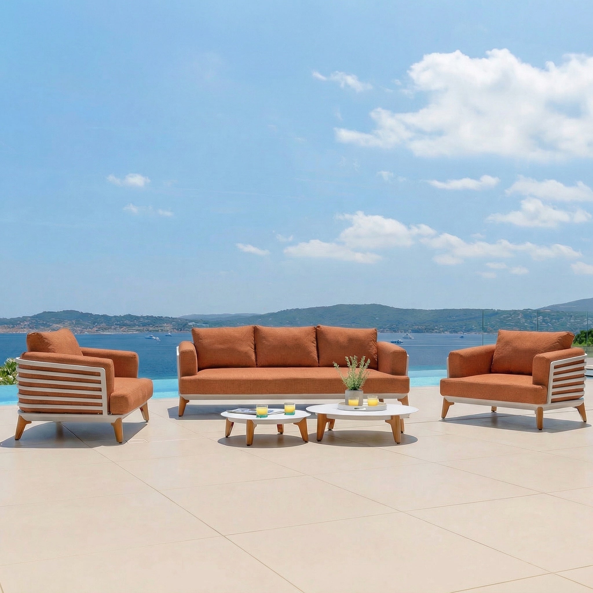 Conjunto de jardim Monte Carlo - 5 lugares