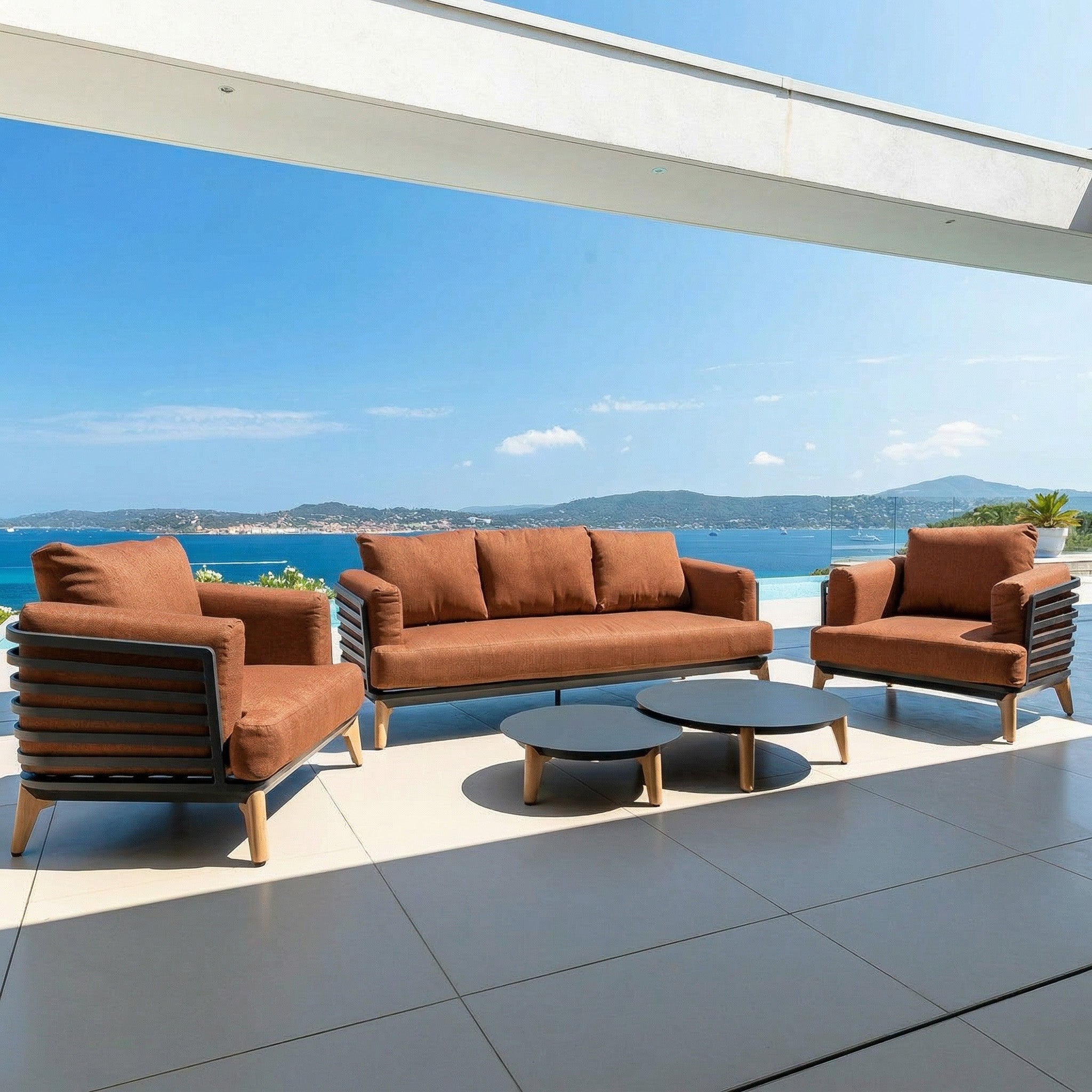 Conjunto de jardim Monte Carlo - 5 lugares