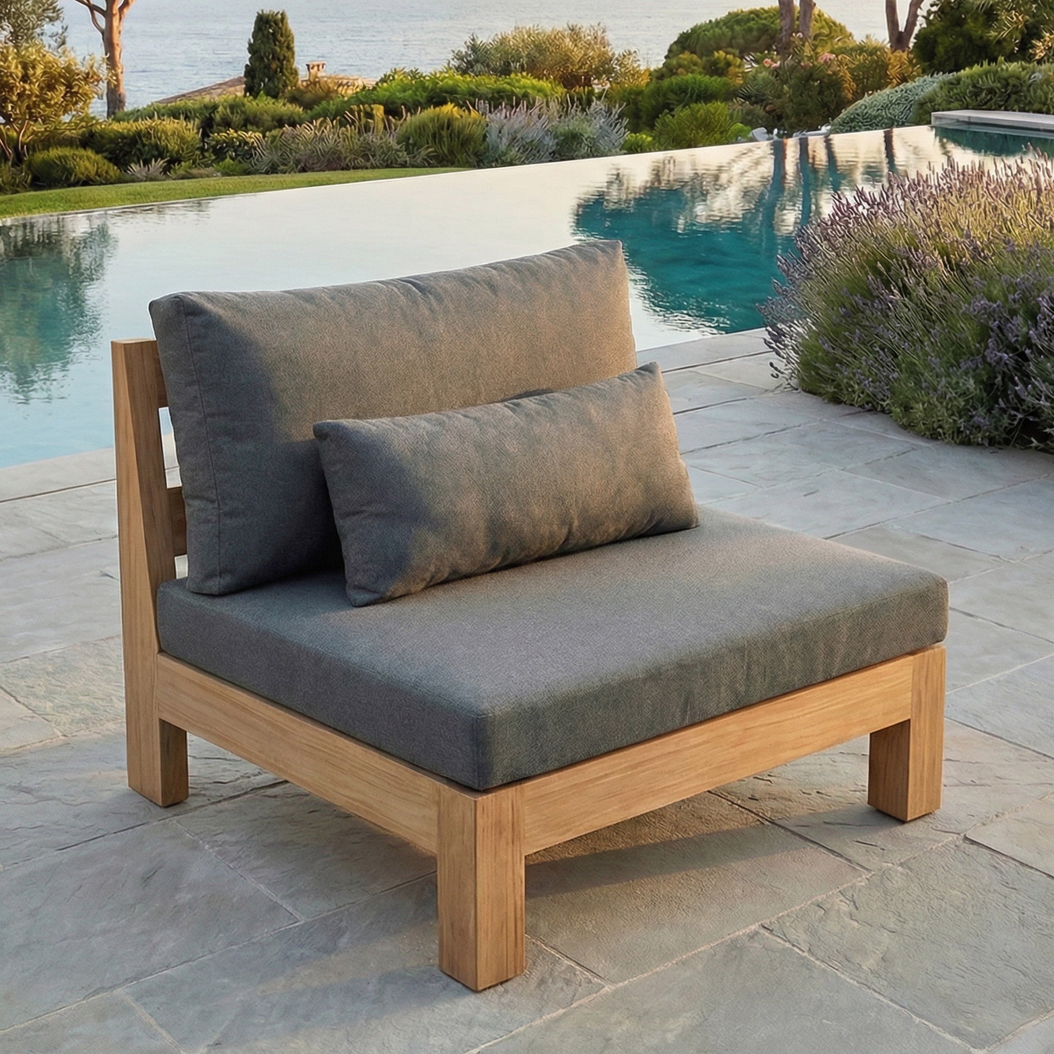Borneo garden lounge armchair