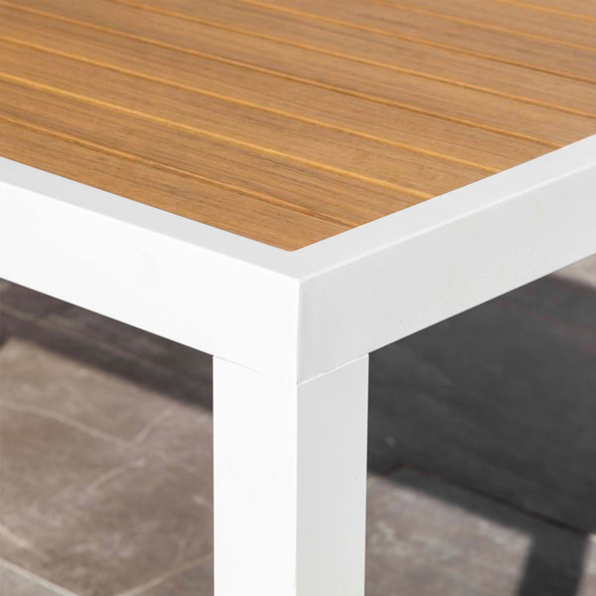 Table haute de jardin Murano (160x75cm)