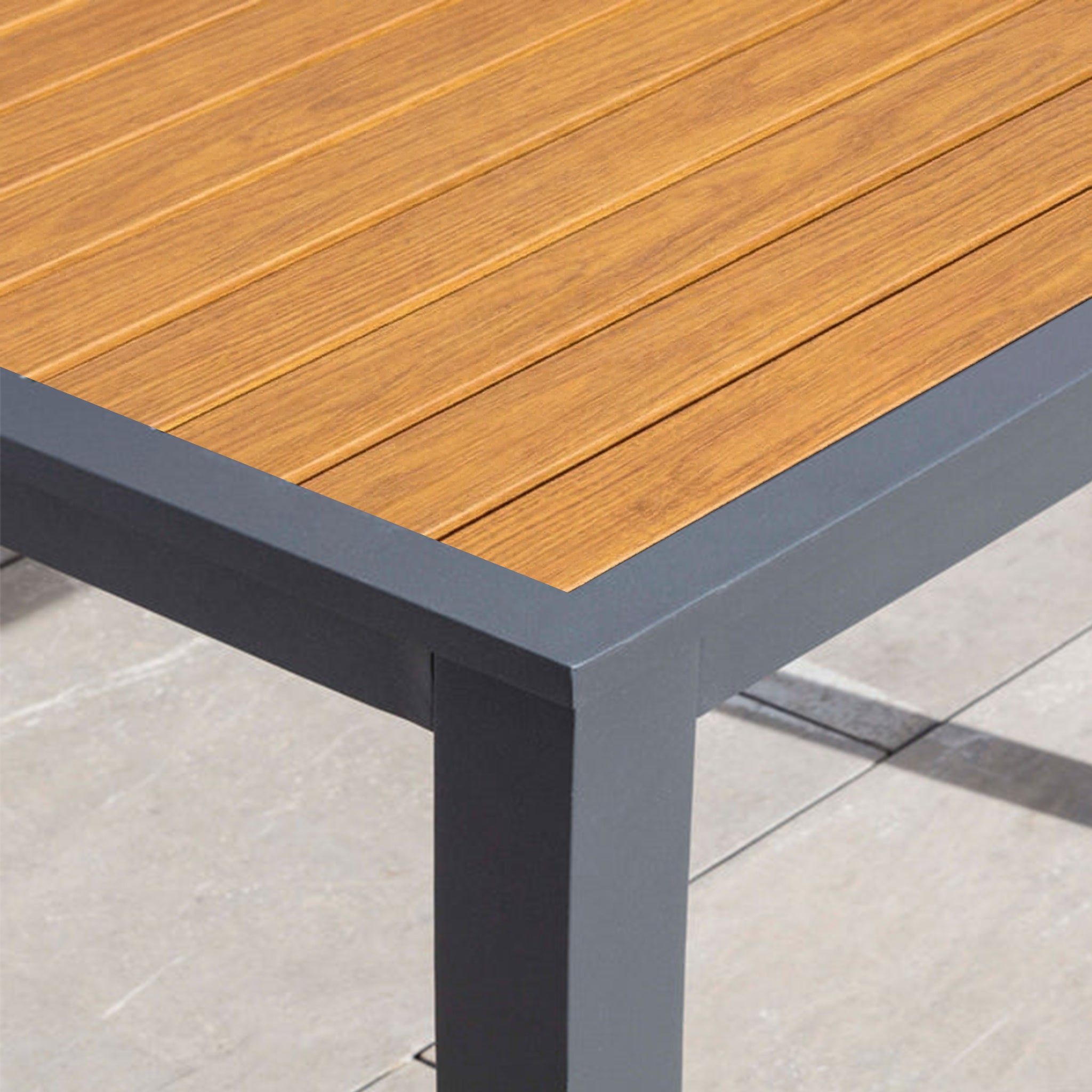 Table haute de jardin Murano (160x75cm)