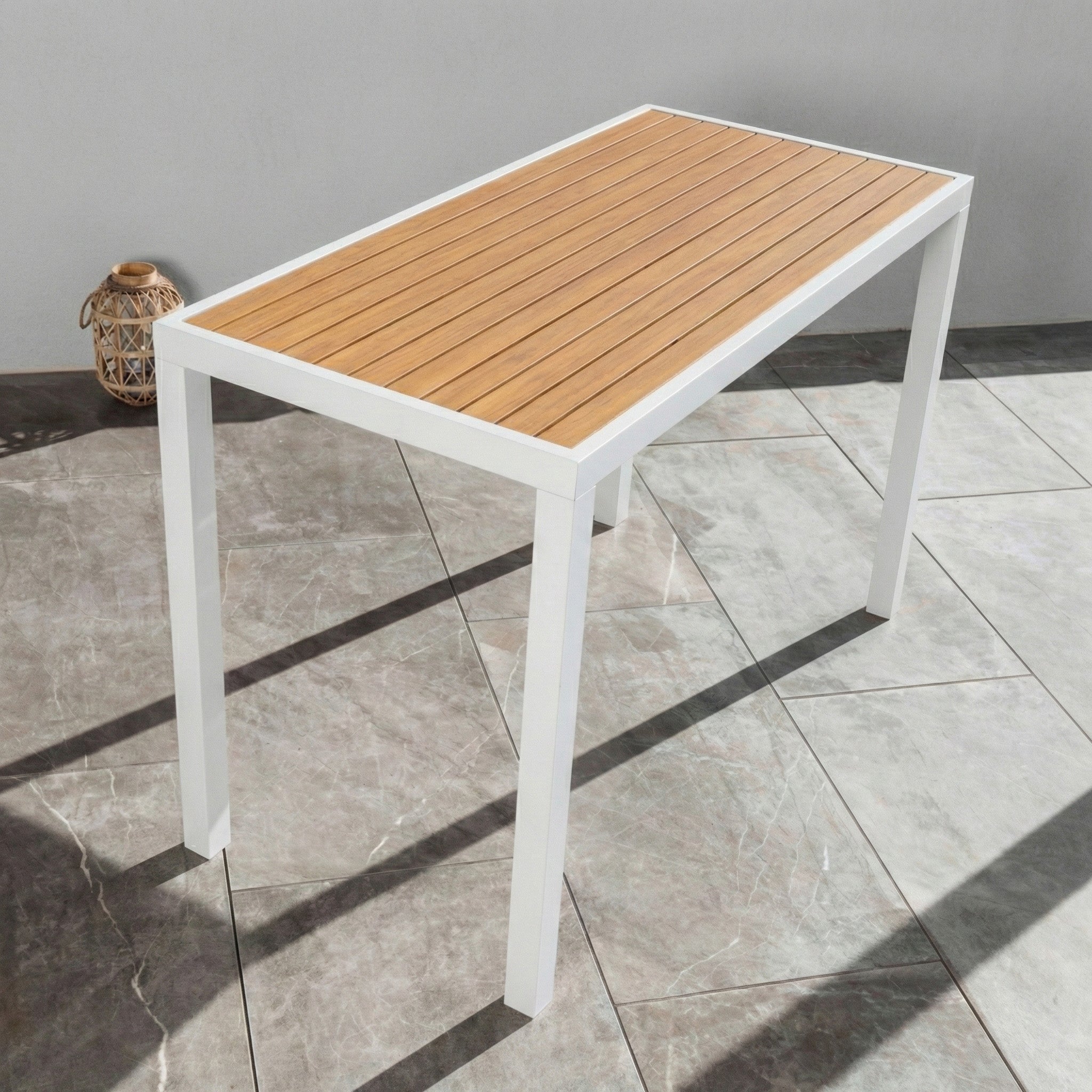 Table haute de jardin Murano (160x75cm)