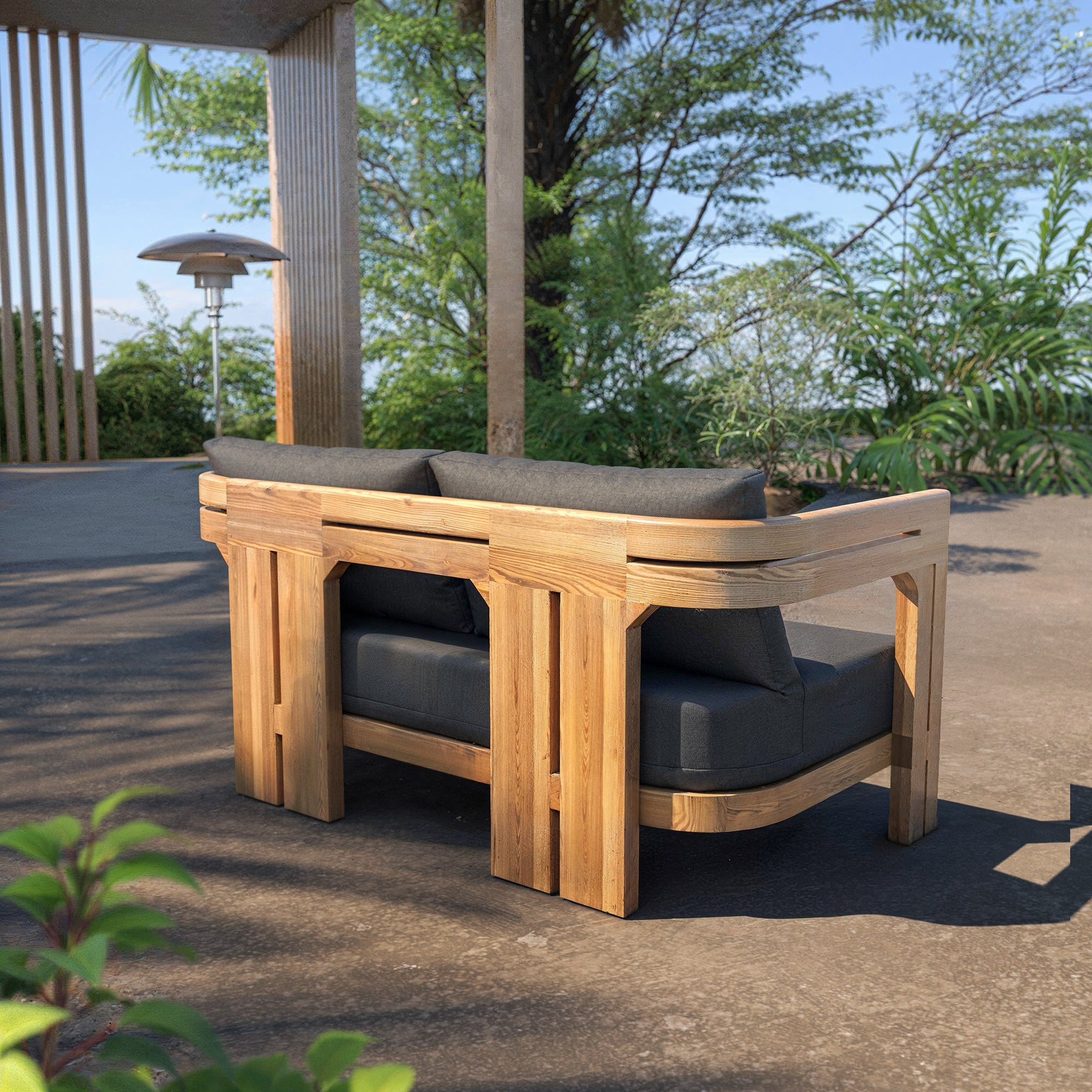 Salon de jardin Zanzibar - 7 places