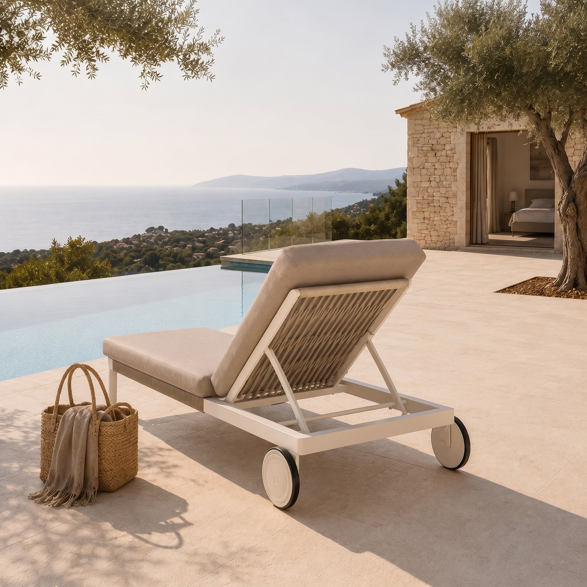 Transat en aluminium Amalfi
