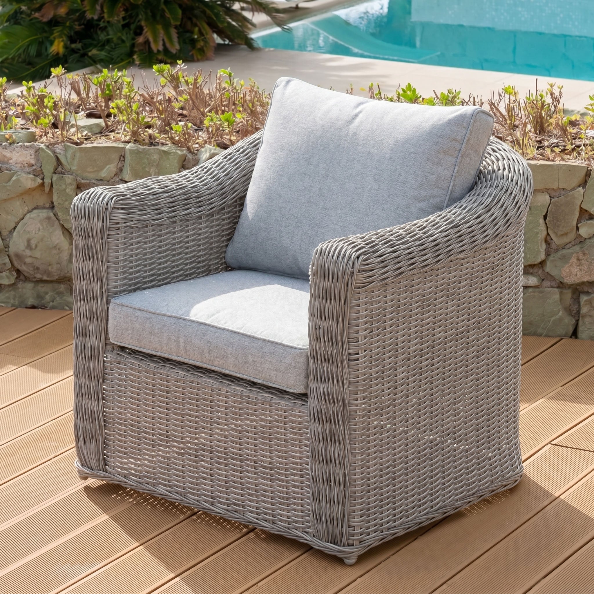 Conjunto de jardim Calvi - 7 lugares