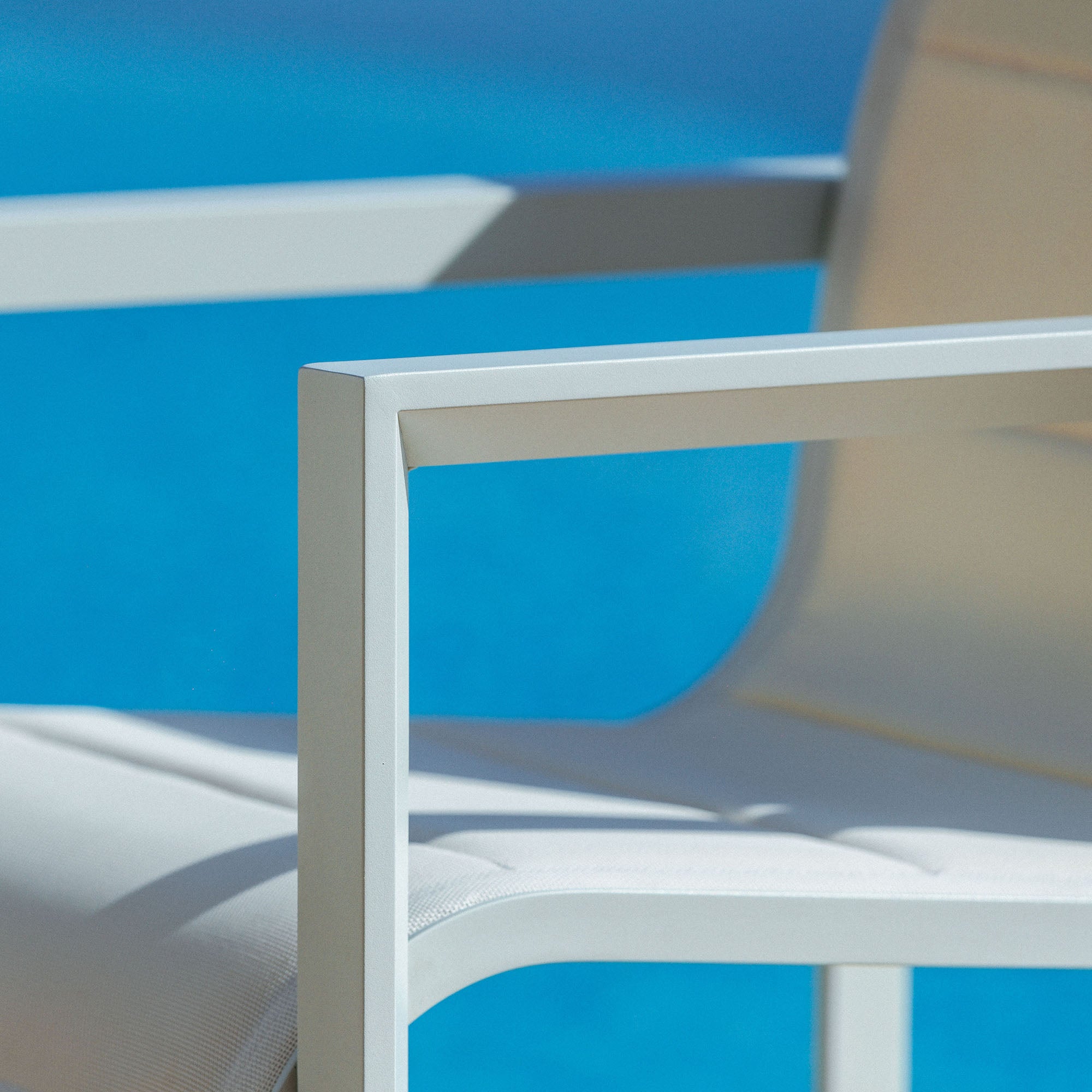 Lot de 2 fauteuils de jardin/repas Elba