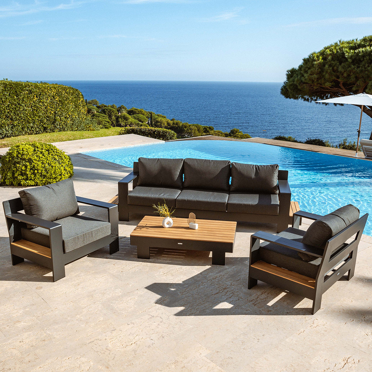 Conjunto de jardim Antibes - 5 lugares