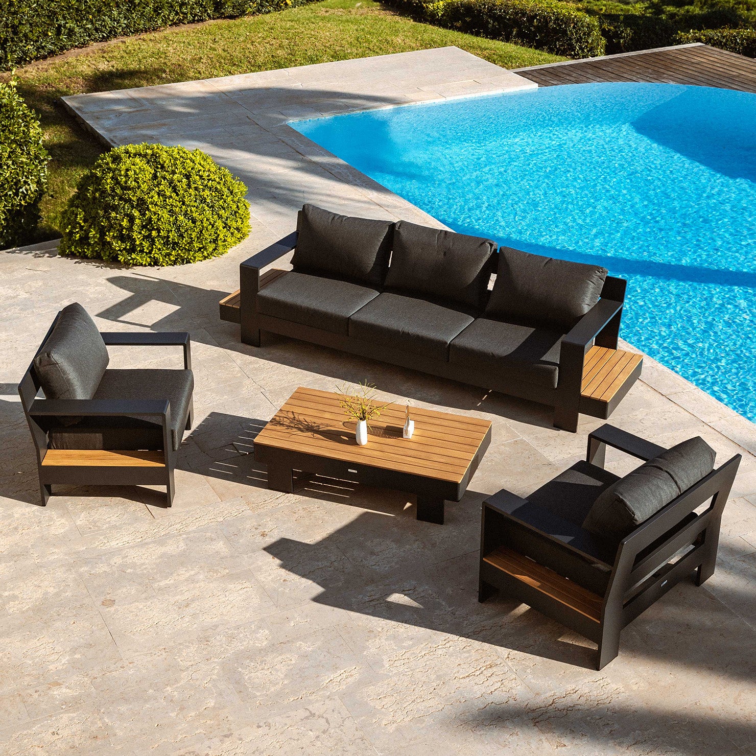 Conjunto de jardim Antibes - 5 lugares