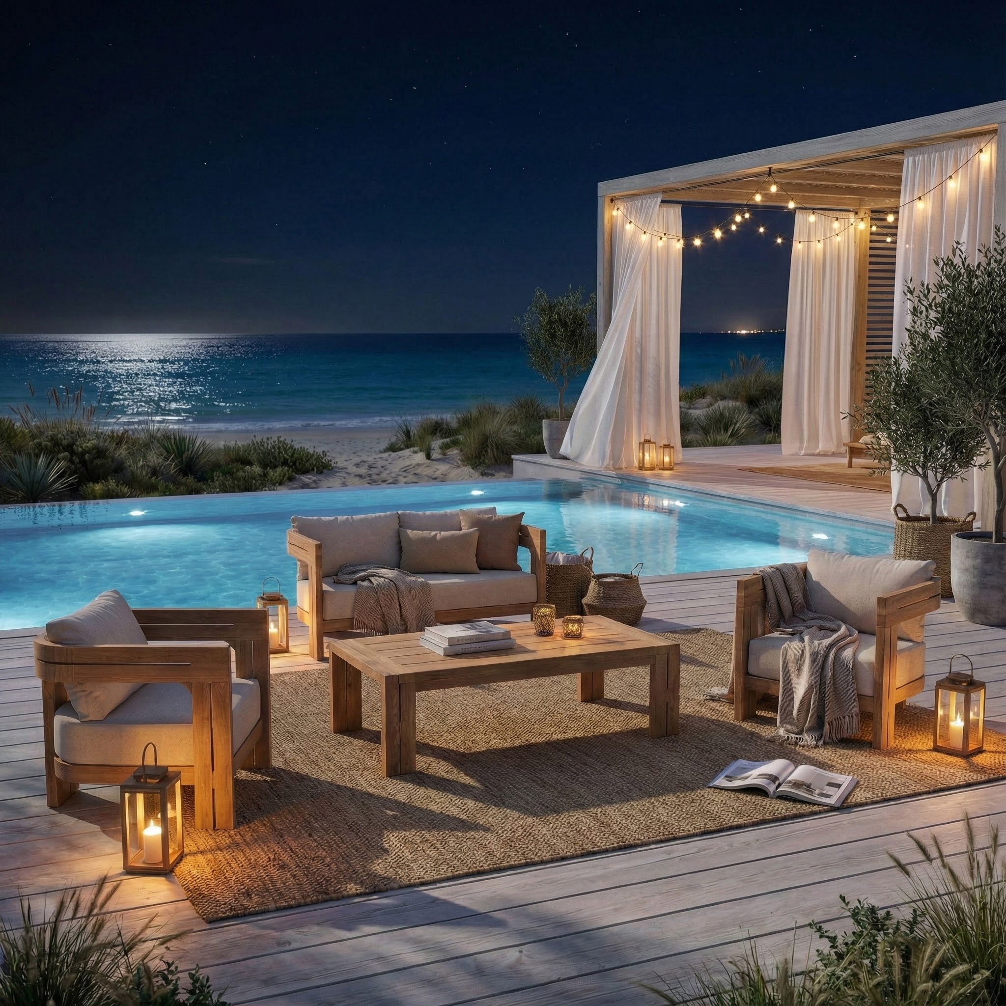 Salon de jardin Zanzibar - 4 places