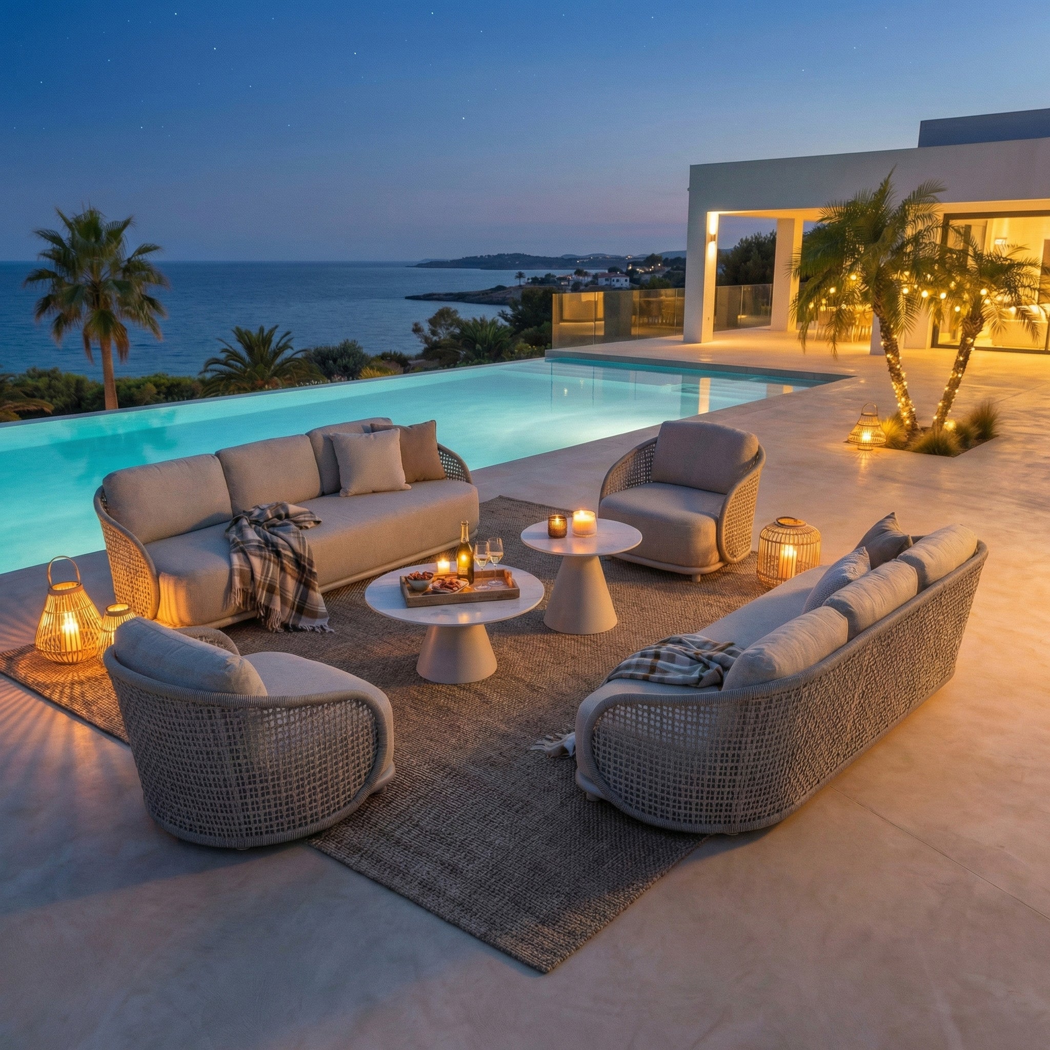 Salon de jardin Riviera - 8 places