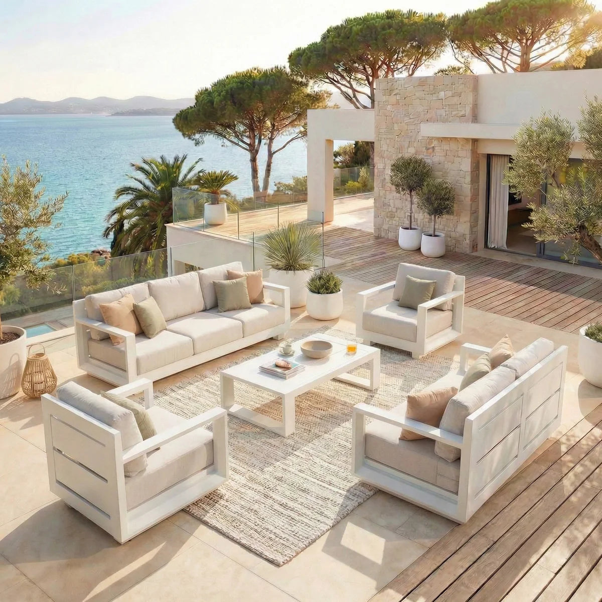 Lounge-set Elba - 7 Plätze (UK)