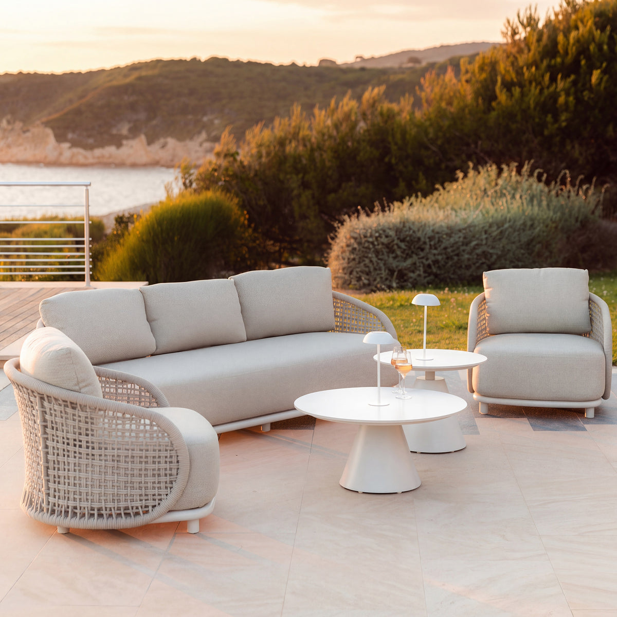 Lounge-set Riviera - 5 Plätze