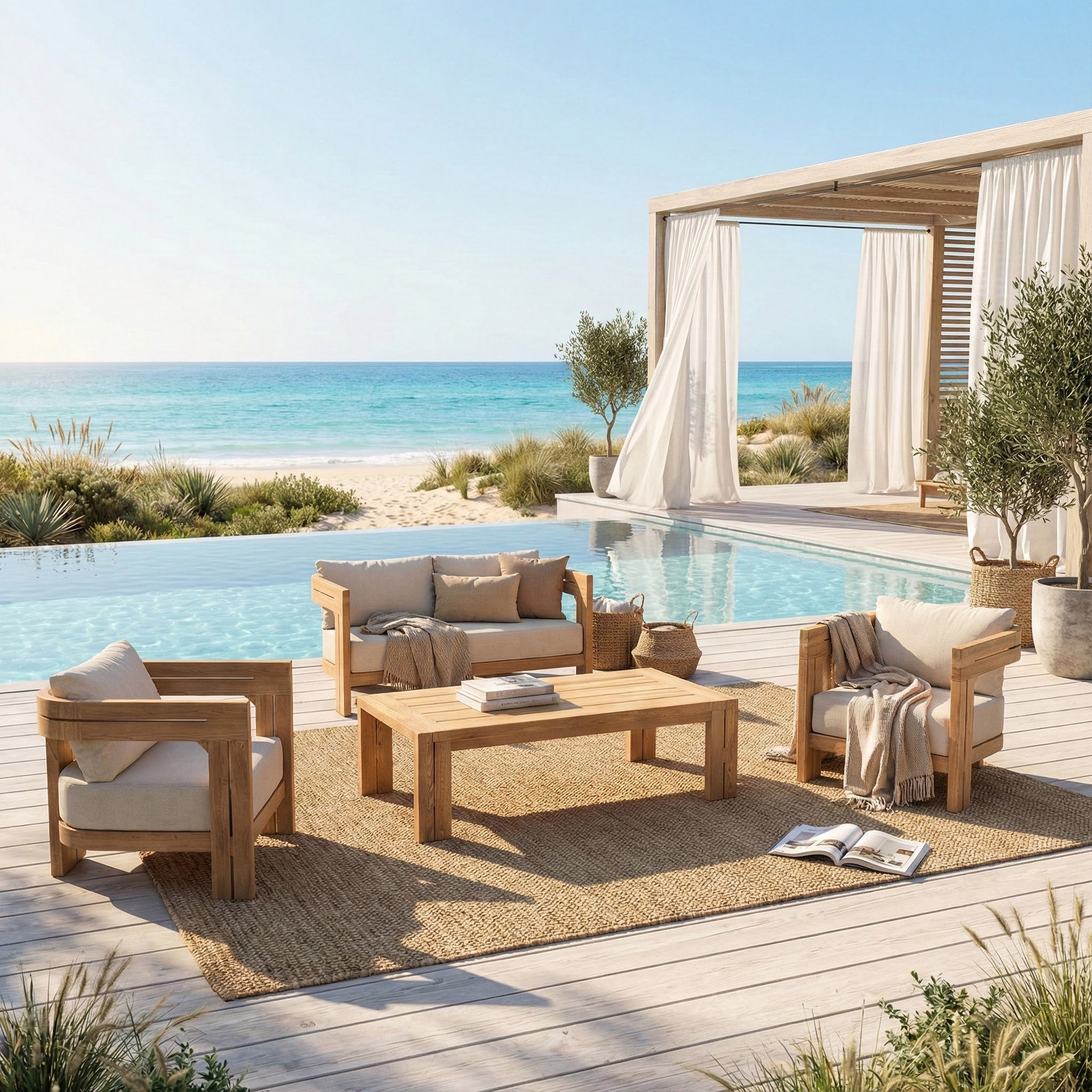 Salon de jardin Zanzibar - 4 places