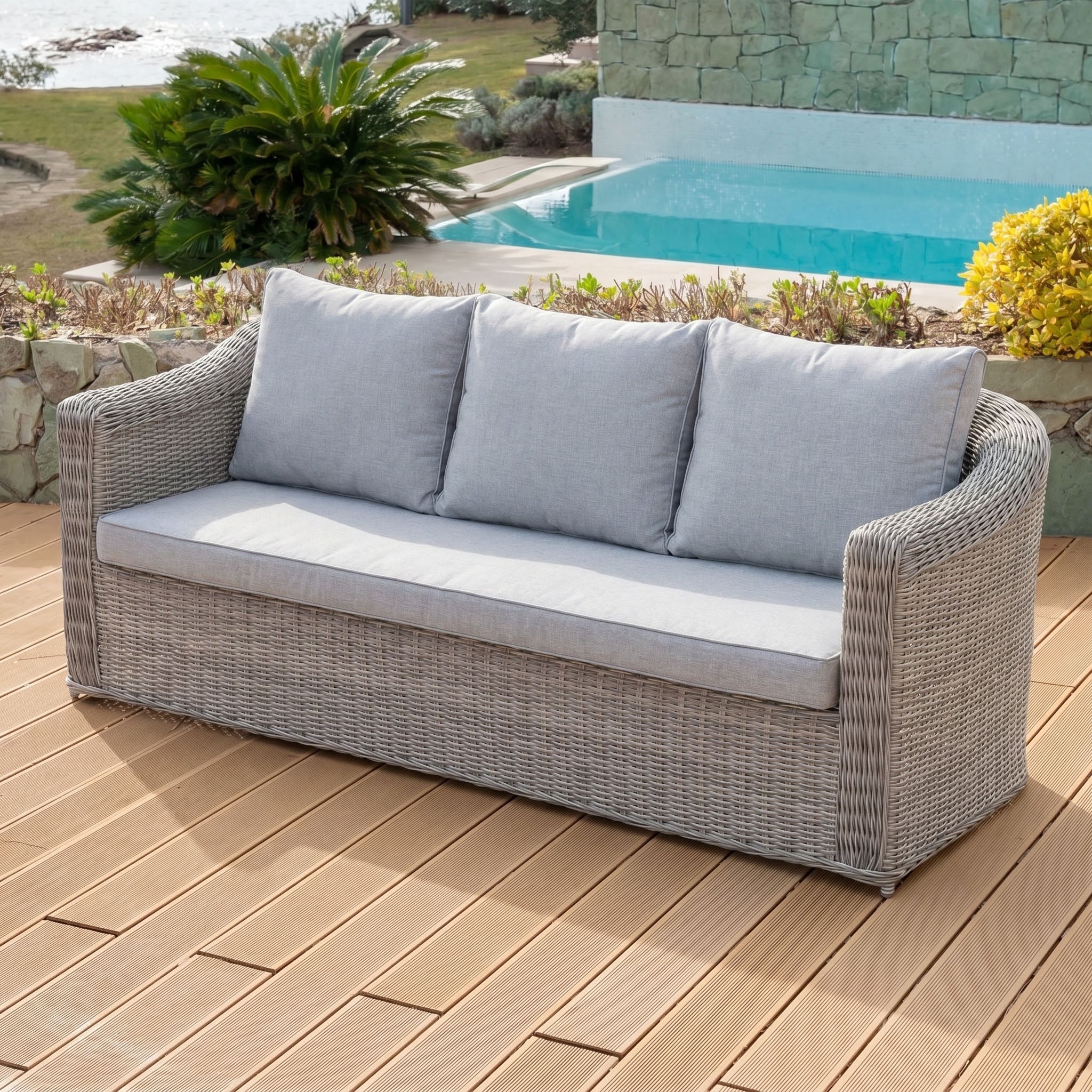 Conjunto de jardim Calvi - 7 lugares